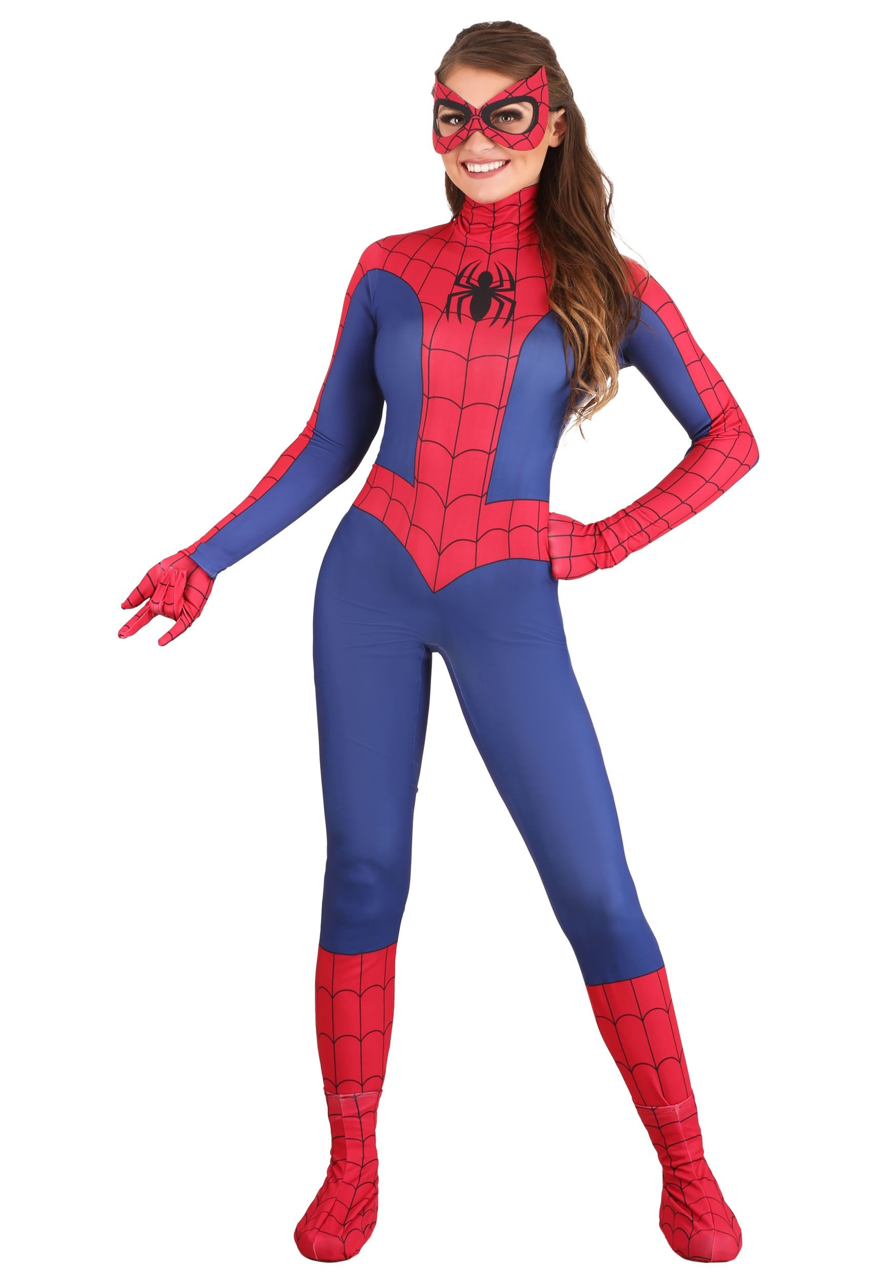 Wallpaper #rBl9Io8BtGB6xQ78_oJo6 Spider Man Womens Costume Adult Superhero Costume