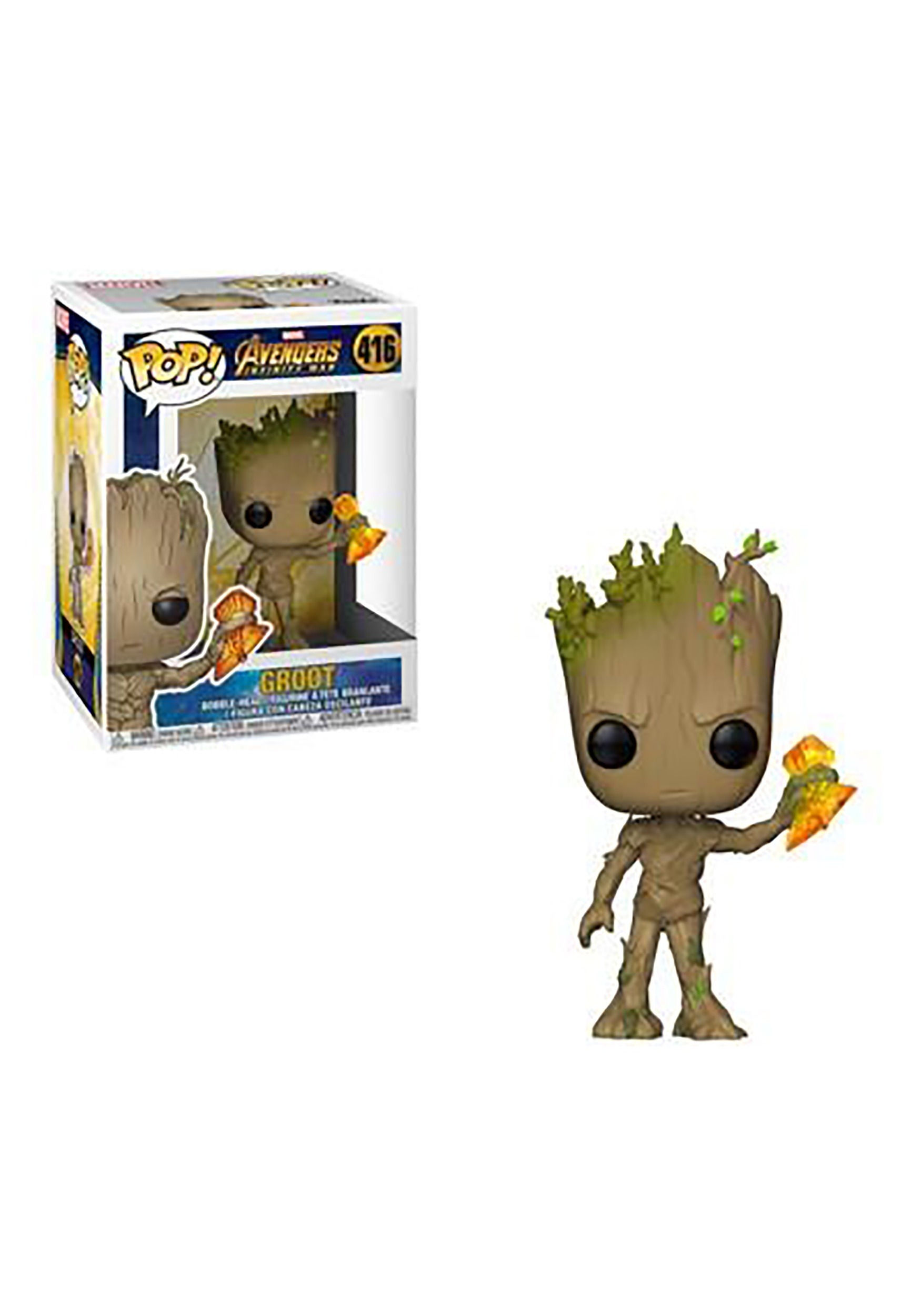 Wallpaper #72fr_JIBSpphPi3-o5lj144 Funko Pop Marvel Avengers Infinity War Groot W Stormbreaker