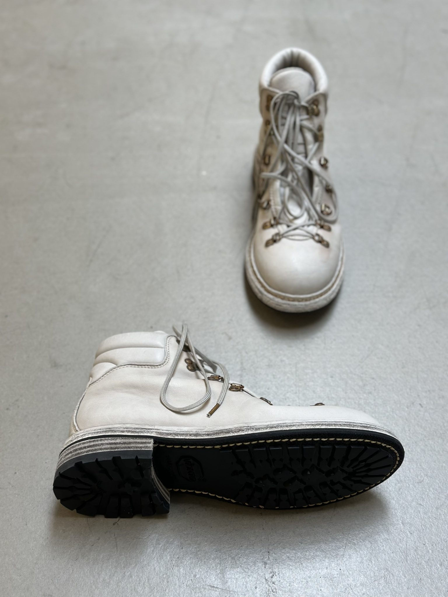 Wallpaper #ovBcgJcBi4JM6agGYCEx196 Hide M Guidi 19 Men Hiking Boot Light Grey Horse Leather