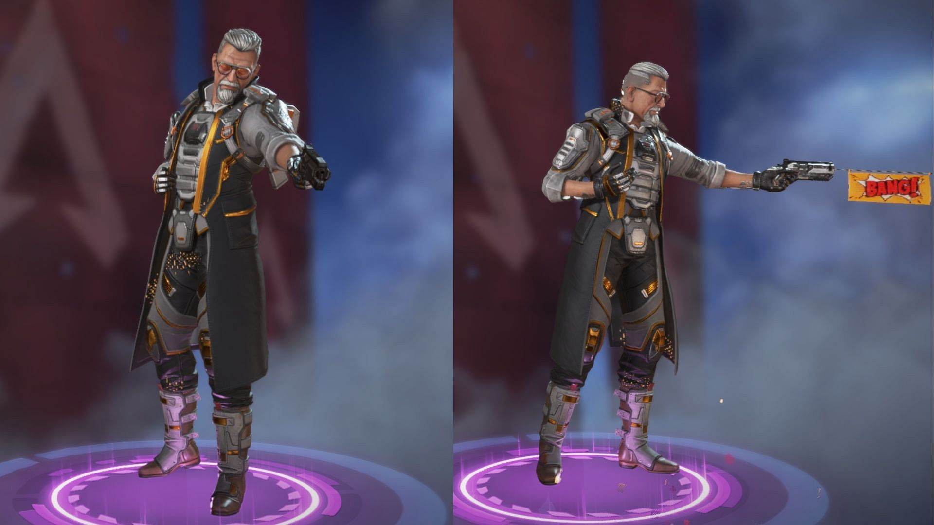 Wallpaper #Yiw4SZMB0E1QgA7wDPKu46 Apex Legends Season 17 All Ballistic Legendary Skins Banners Poses