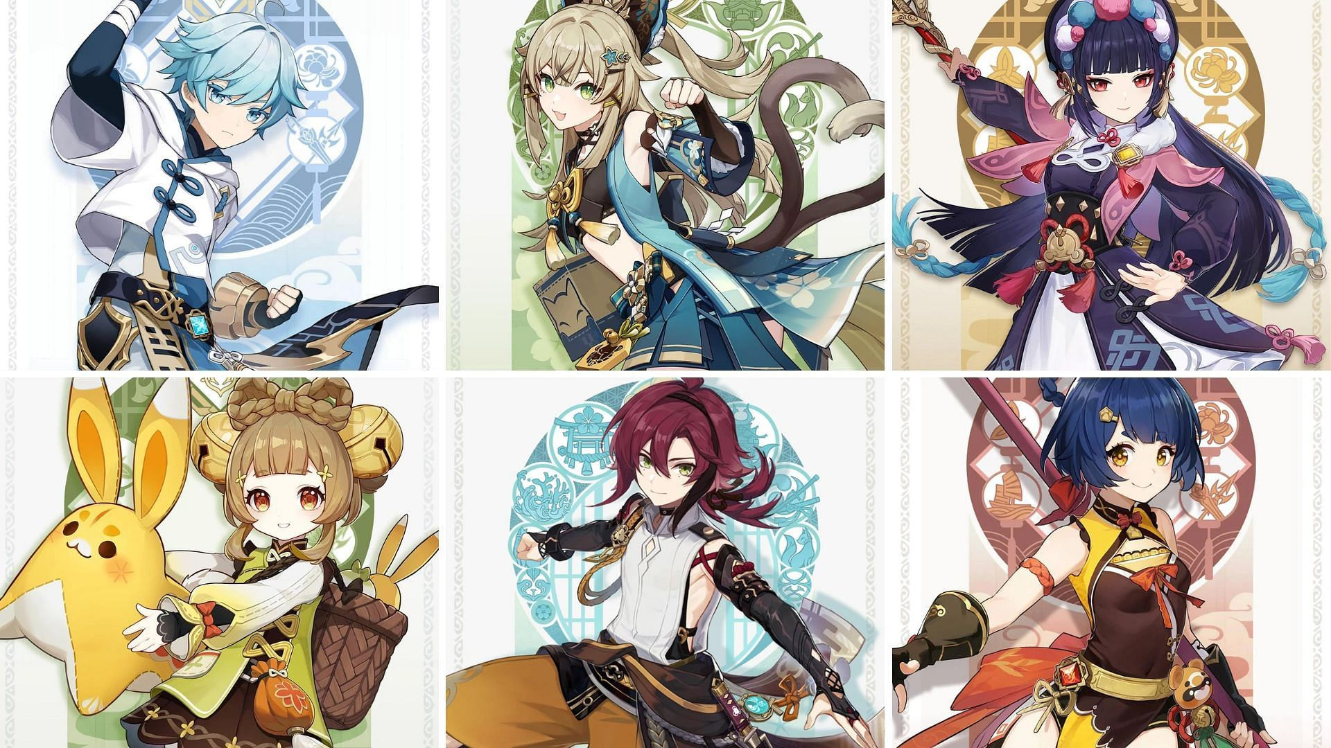 Wallpaper #Wmj_FpMBSpphPi3-vA1n197 Kirara Banner 4 Stars and 5 Star Characters as Per Genshin Impact 37 Leaks