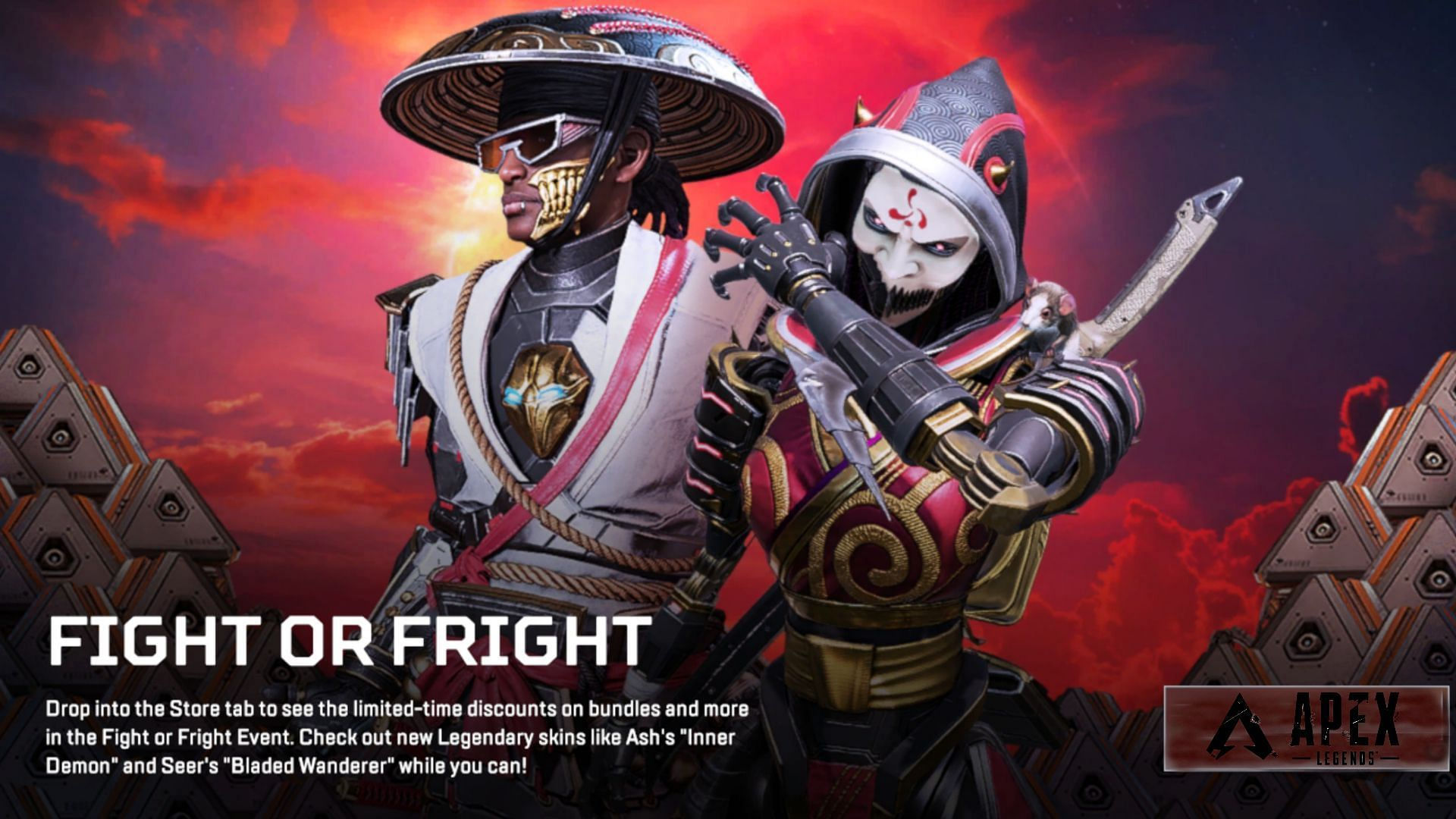 Wallpaper #4J3YY5cBkAG5jTCHqq8t78 Apex Legends Fight or Fright Event Shop All New Legendary Skins and