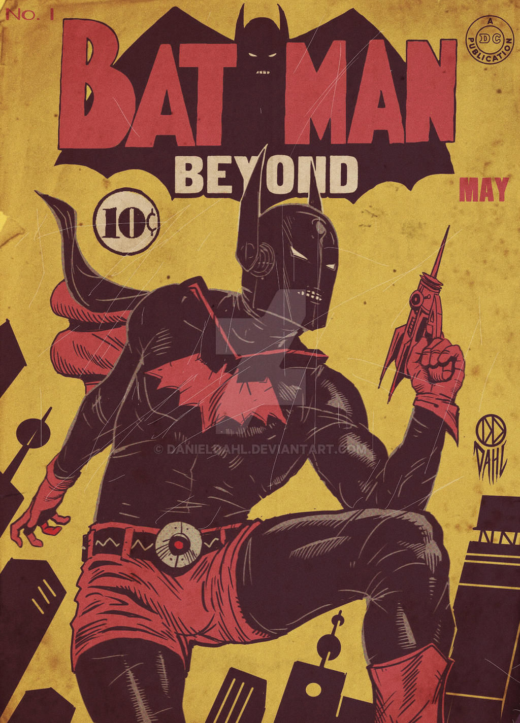 Wallpaper #VgBM644BSdW8dNouGRHc40 Golden Age Batman Beyond by Daniel Dahl Rdccomics