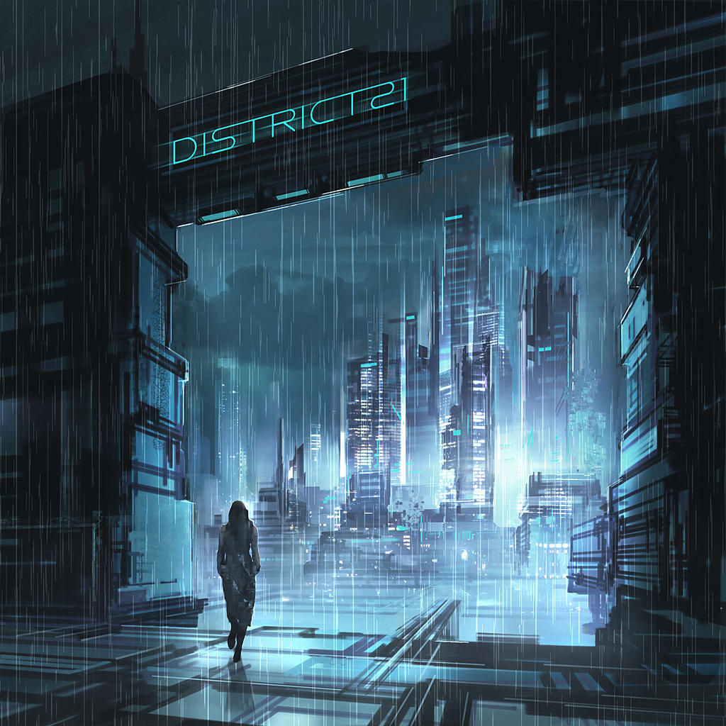 Wallpaper #63P7gY4BFI5NbQksYRjO56 Grid by Vincentius Matthew Cyberpunk City Cyberpunk Art Futuristic City