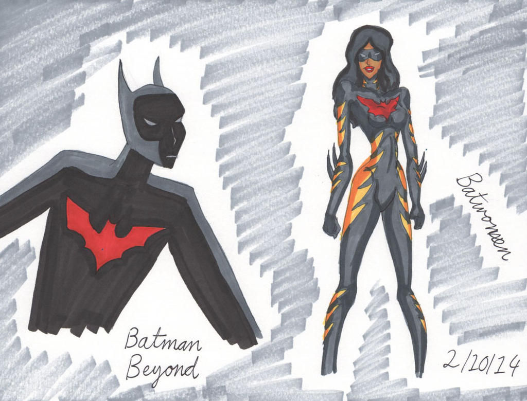 Wallpaper #8HMHho4BFI5NbQksBR5249 Batman Beyond and Batwomen Fan Art 14 10 2 by Lisa22882 on Deviantart