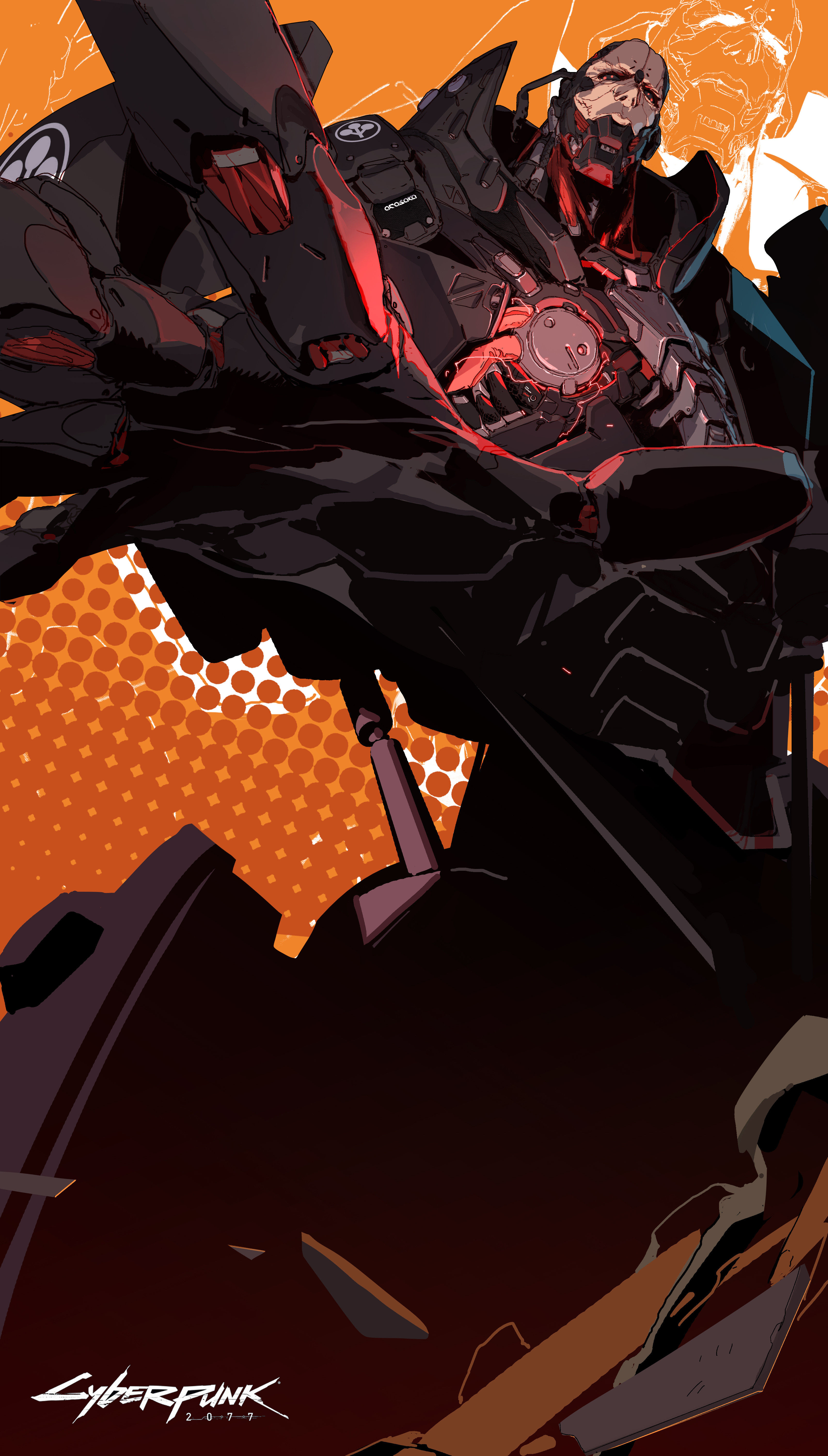 Wallpaper #MyZXl5cBNyflpn9rUobF124 Adam Smasher Cyberpunk and 1 More Drawn by Wenxu Xu Danbooru