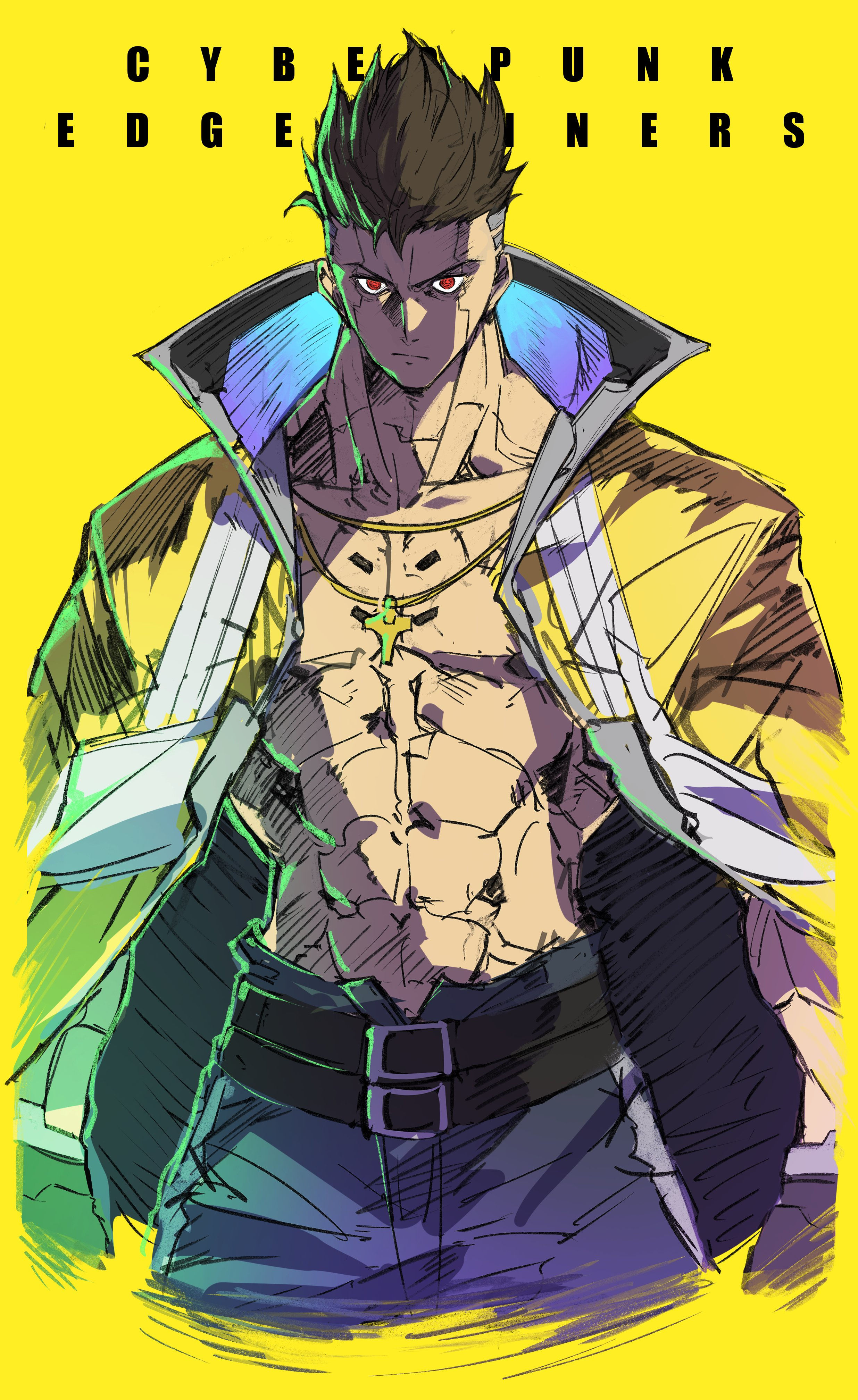 Wallpaper #bhlXBI8BtGB6xQ78sU7r24 David Martinez Cyberpunk and 1 More Drawn by Kamonegi Meisou1998