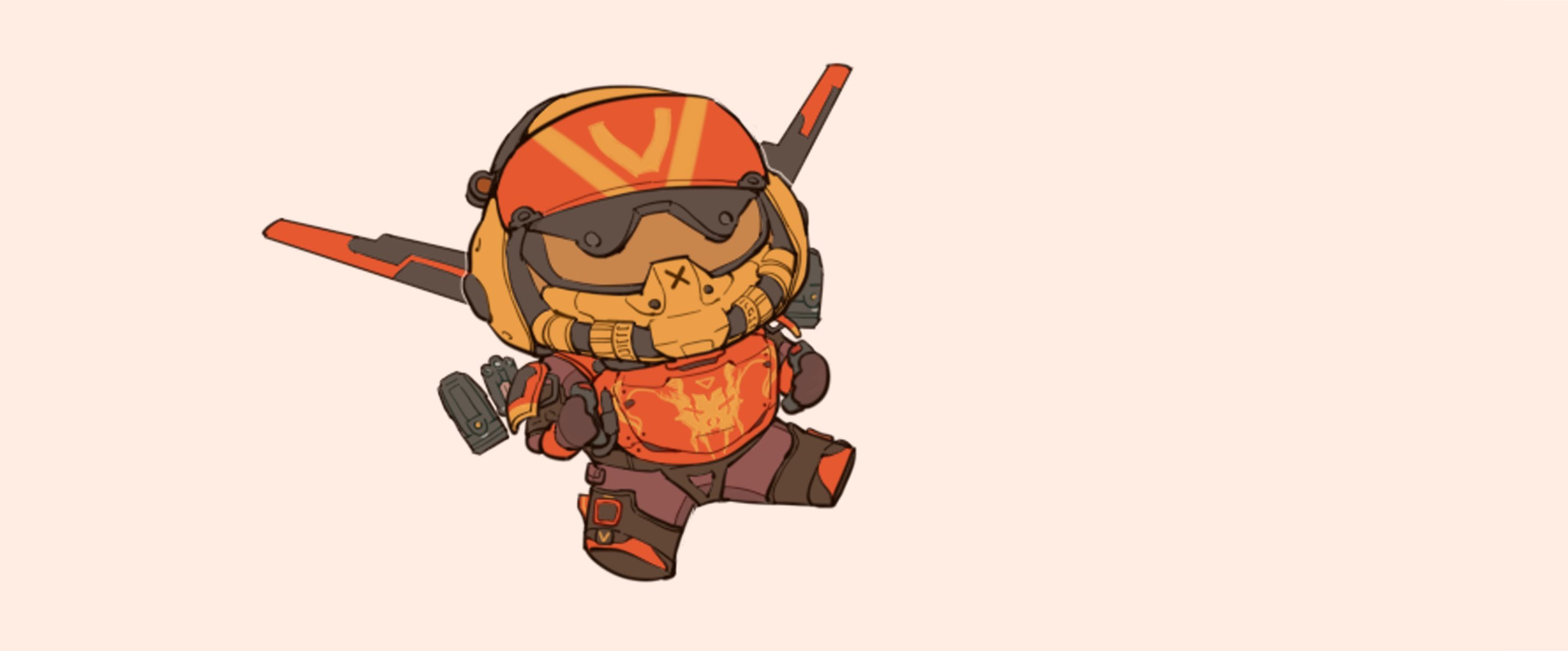Wallpaper #4mfW6pIBSpphPi3-7EhH32 Valkyrie and Birthright Valkyrie Apex Legends Drawn by Shun