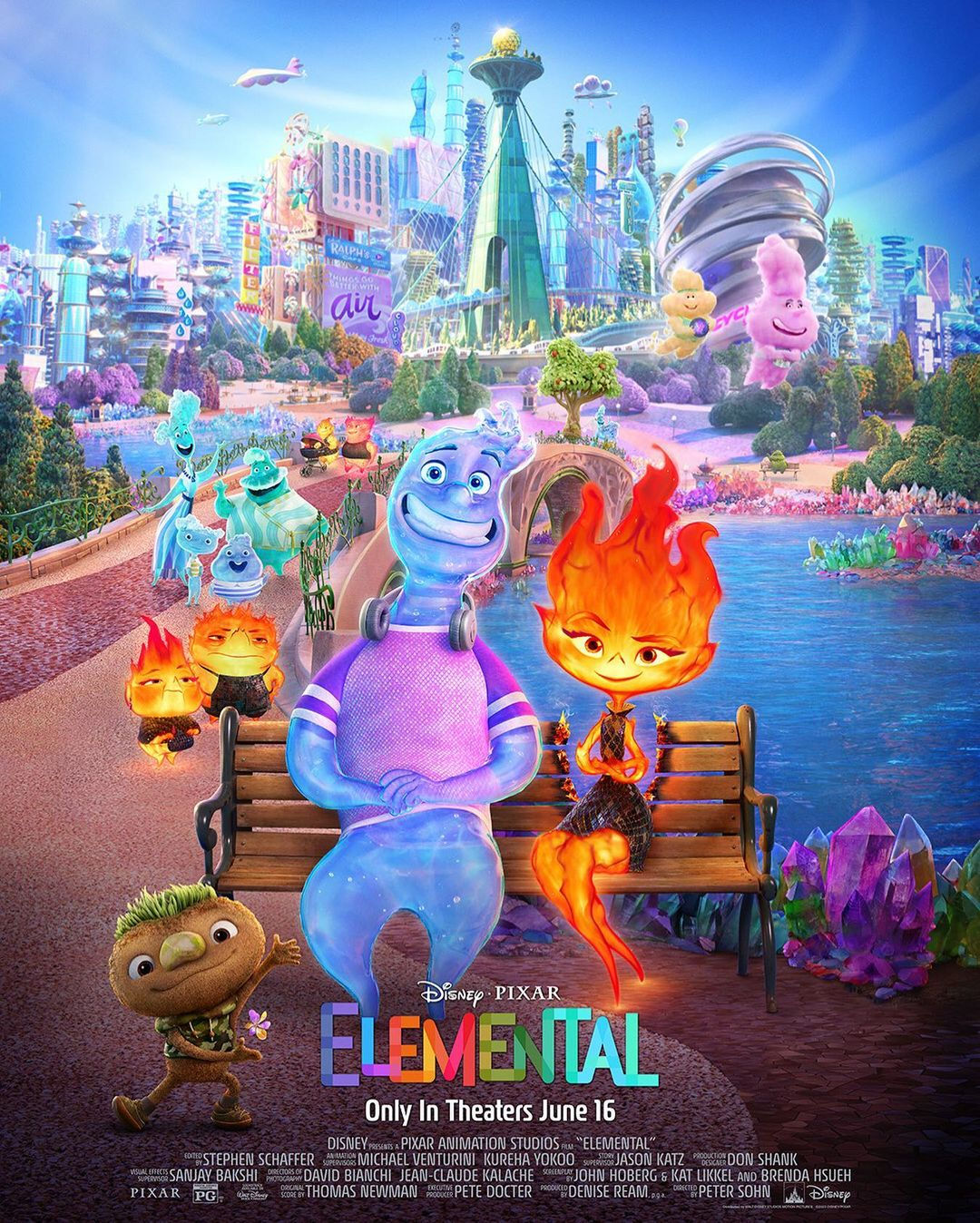 Wallpaper #4a729 Elemental Sets Disney on Fire in a Good Way with a Massive Debut