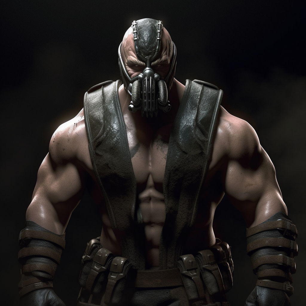 Wallpaper #imes5ZIBSpphPi3-bzAj100 Unleashing the Beast a Closer Look at Bane by Batman Moneta Medium