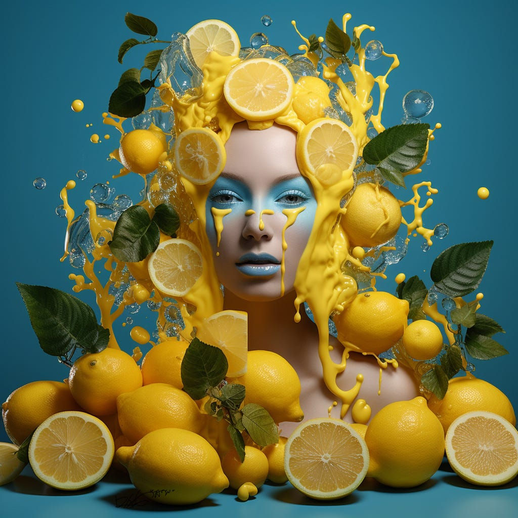 Wallpaper #02ewD5MBSpphPi3-Ae9s373 Make a Lemonade When Life Gives You Lemons by Regia Marinho Medium