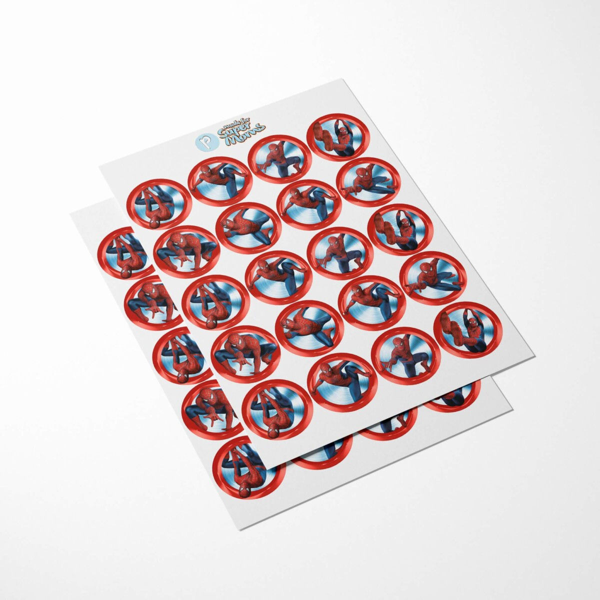 Wallpaper #Umev7pIBSpphPi3-gF5G195 Spiderman Cupcake Toppers Pimpyworldcom