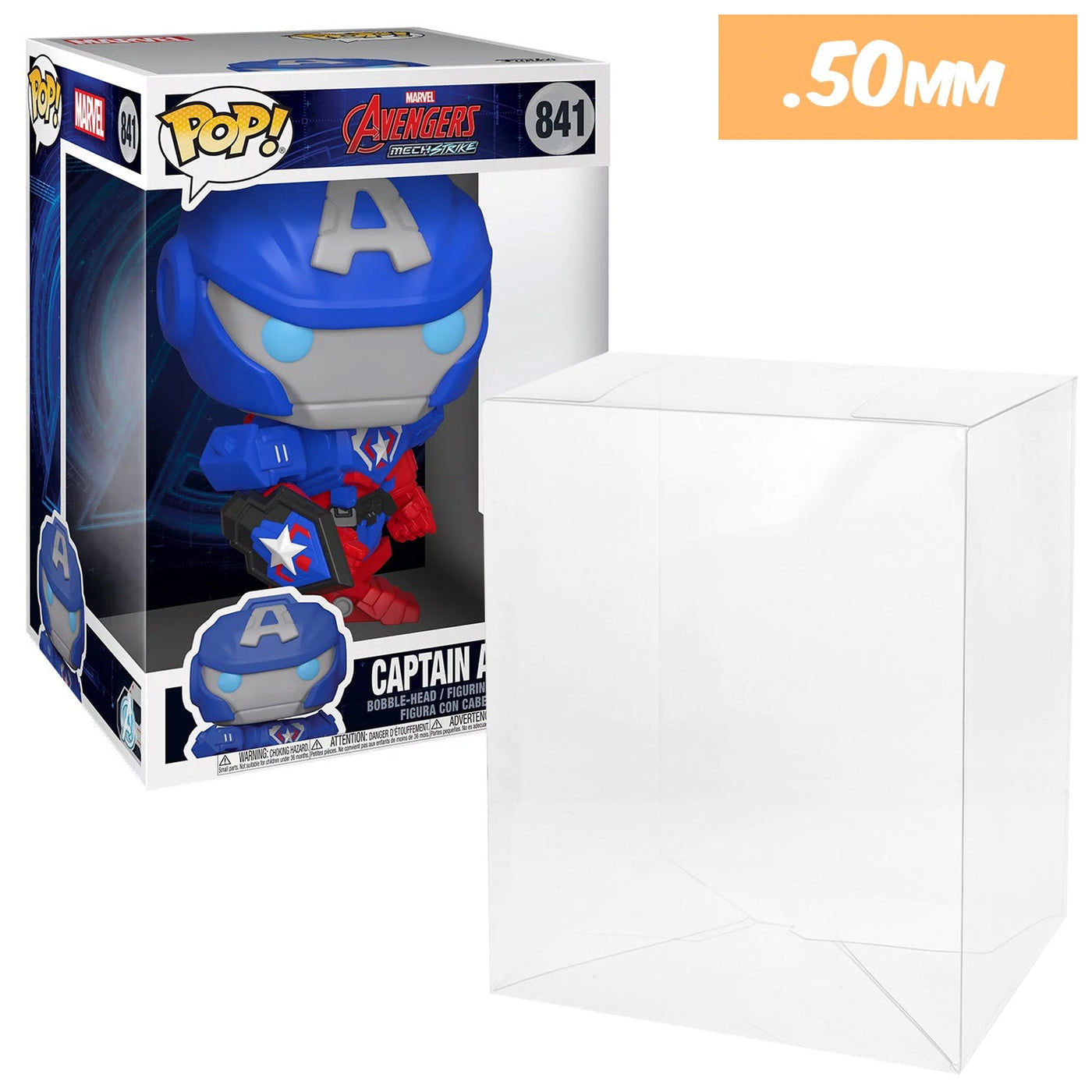 Wallpaper #36VyOJMBVBiSkHCa6I2W109 Funko Pop 10 Inch Mech Strike Captain America 841 Jumbo Size Pop