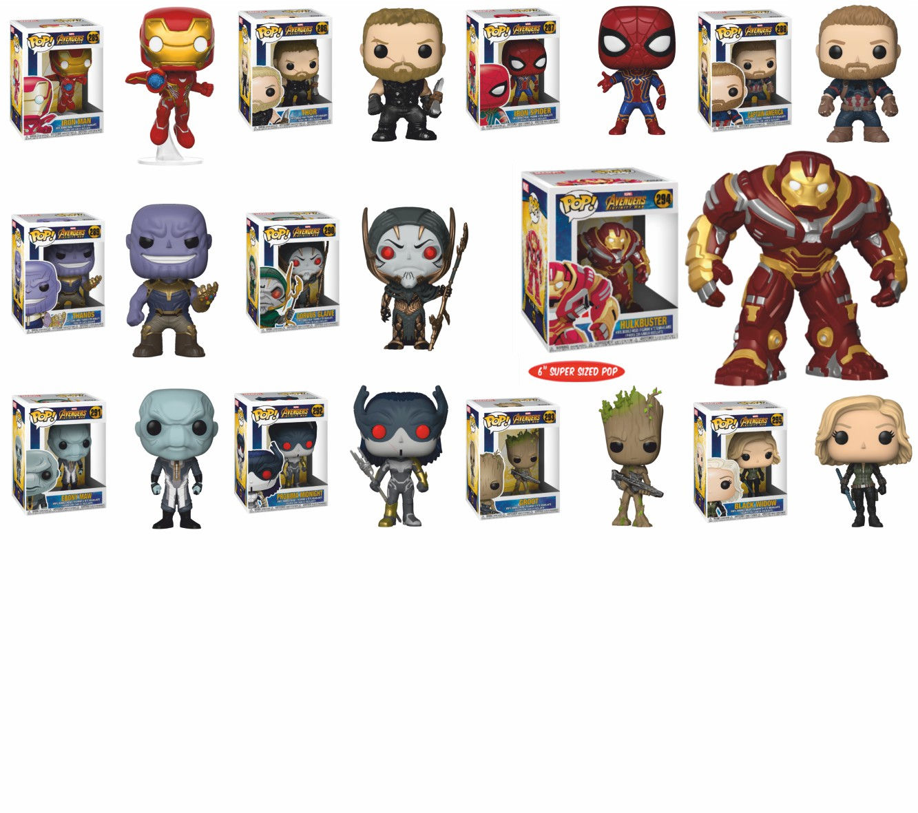 Wallpaper #72fr_JIBSpphPi3-o5lj61 Infinity War Funko Pops Low 2 De Popshop