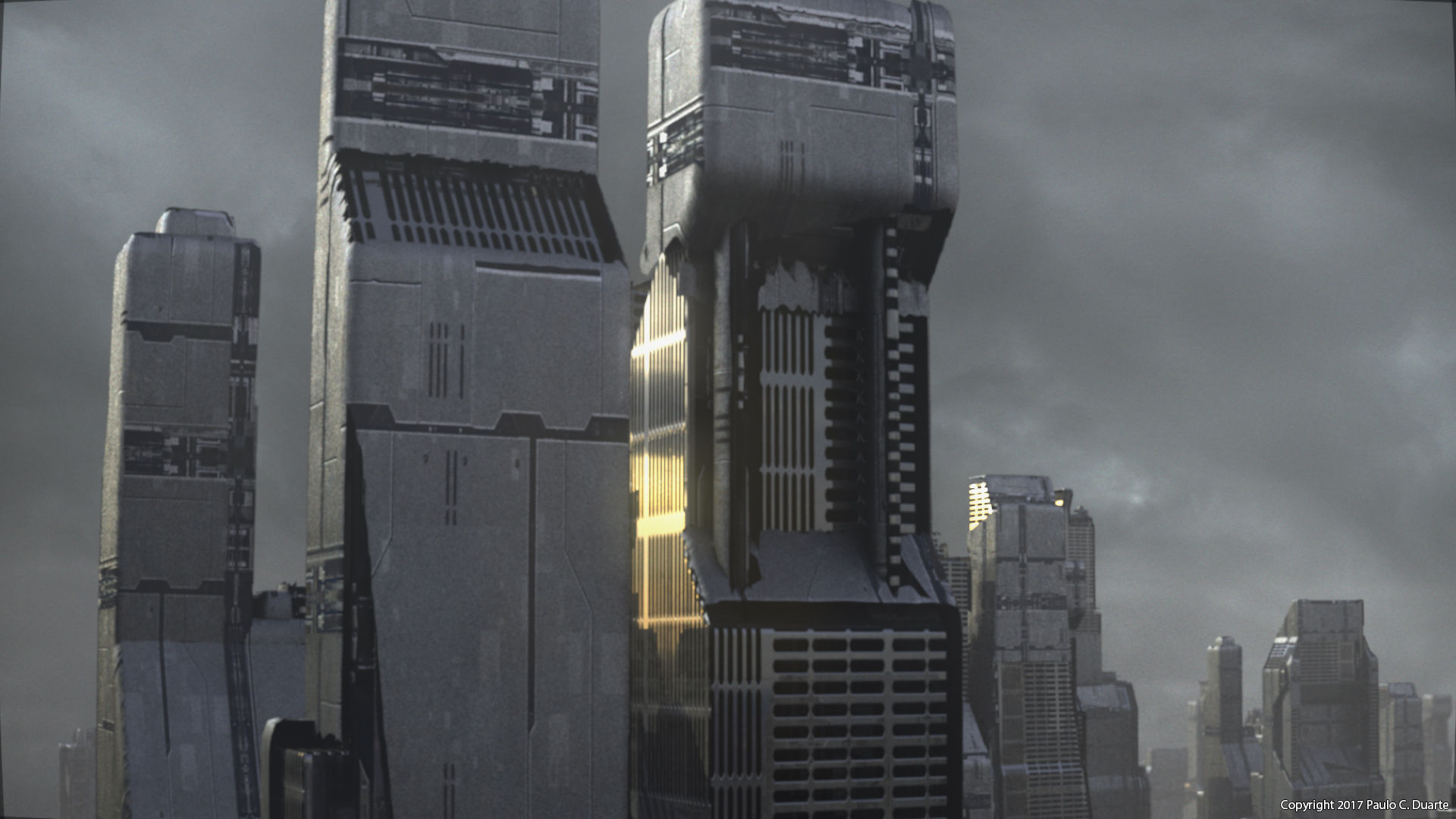 Wallpaper #e85BJZMB71dOy6JZeRN749 Sci Fi Building Concept Art