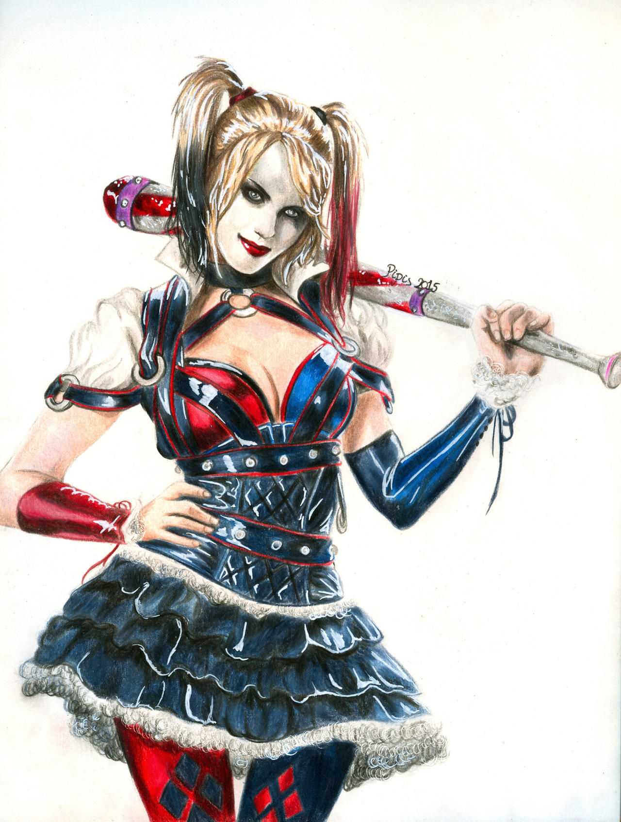 Wallpaper #9n1N8I4Bnwiau_P6IwWm3 Batman Arkham Knight Harley Quinn by Pipisgamer on Deviantart