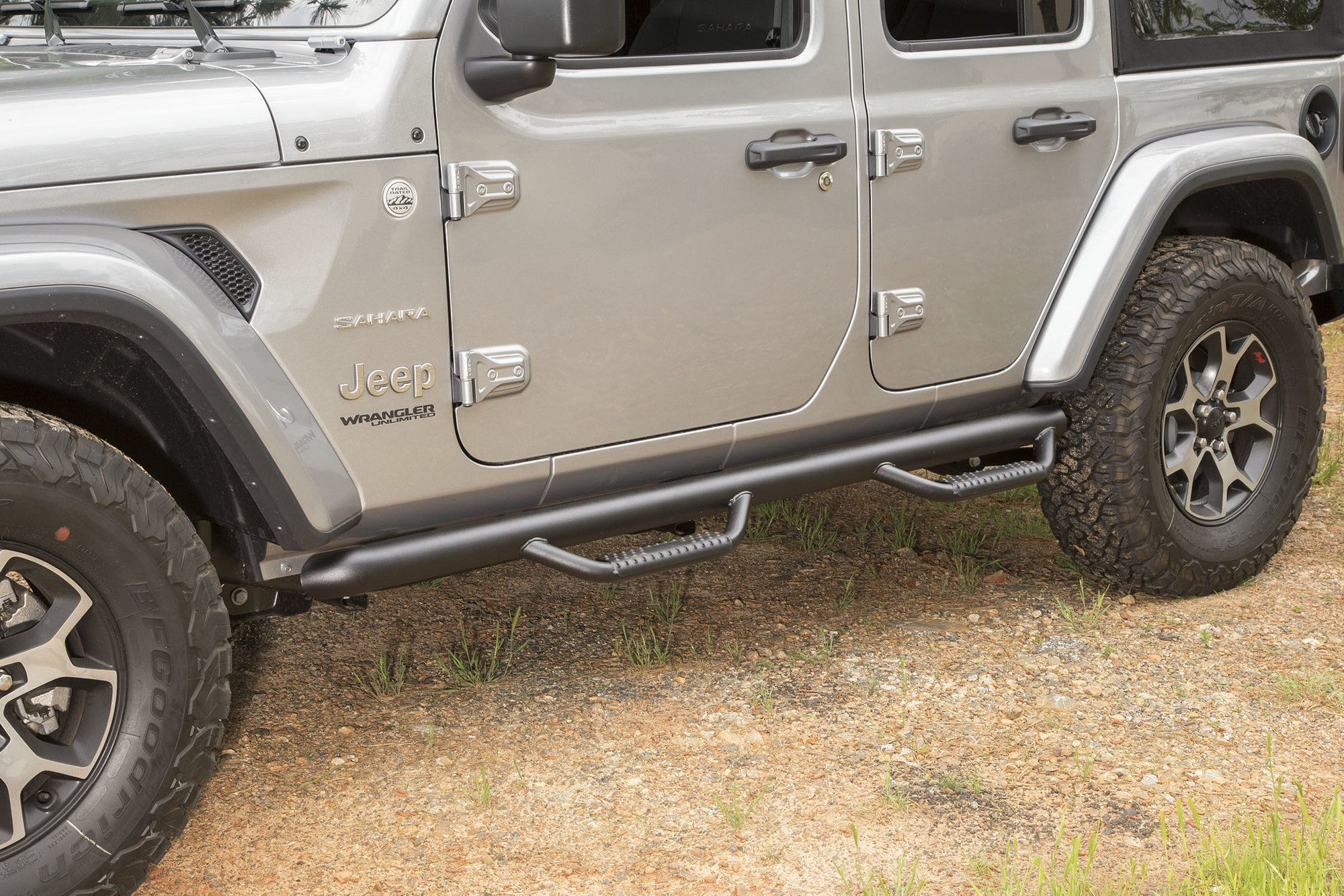 Wallpaper #4664c Mopar Factory Sahara Side Steps for 18 Up Jeep Wrangler Jl Unlimited