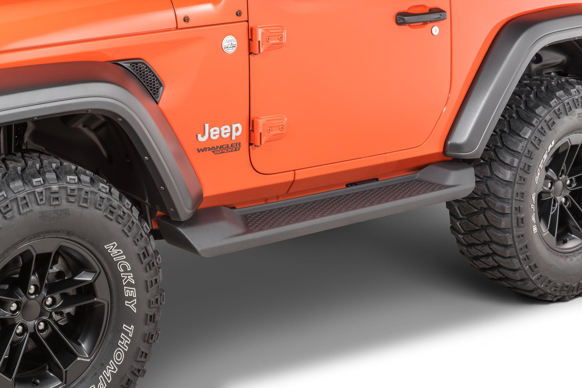 Wallpaper #4664c Mopar Factory Sahara Side Steps for 18 Up Jeep Wrangler Jl Unlimited