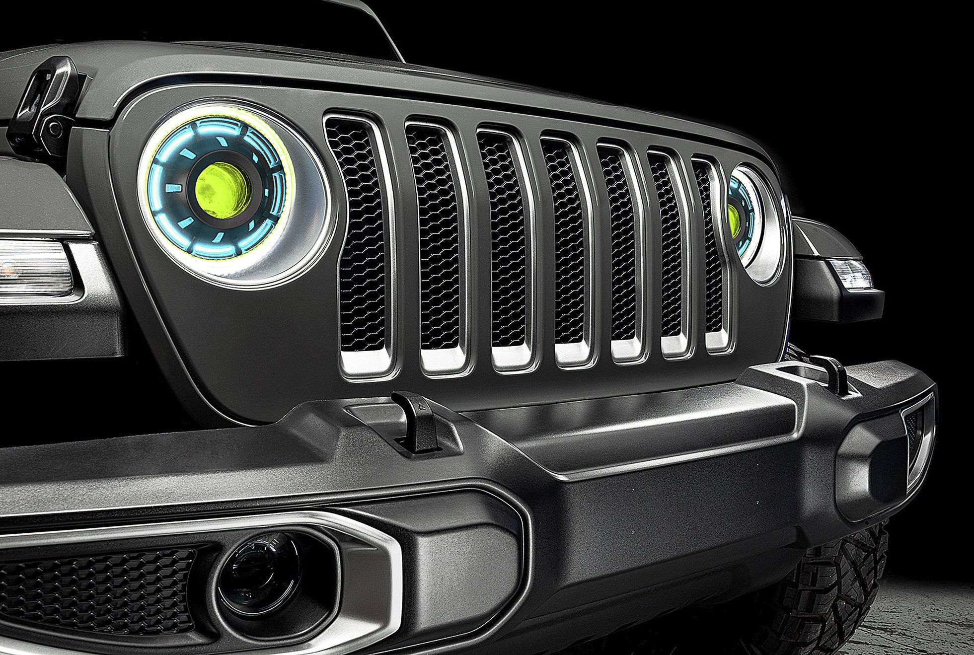 Wallpaper #3kDmL5MBJhL2WPbalr5E24 2018 Jeep Wrangler LED Headlights