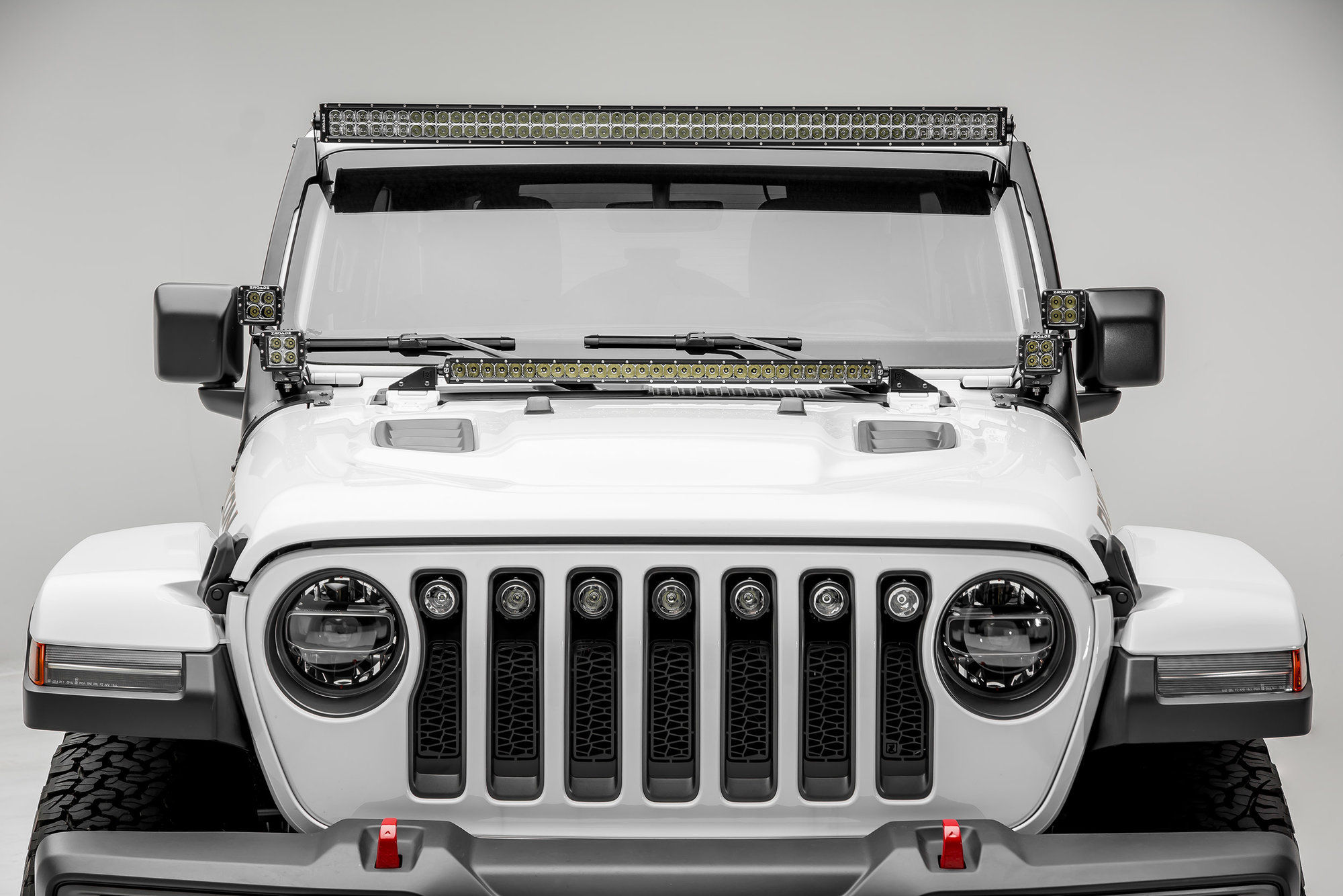 Wallpaper #rxmwO48BtGB6xQ78jrEv29 Zroadz Z7374831 Bk4 Roof Level Mounting Kit for a 50 LED Light Bar