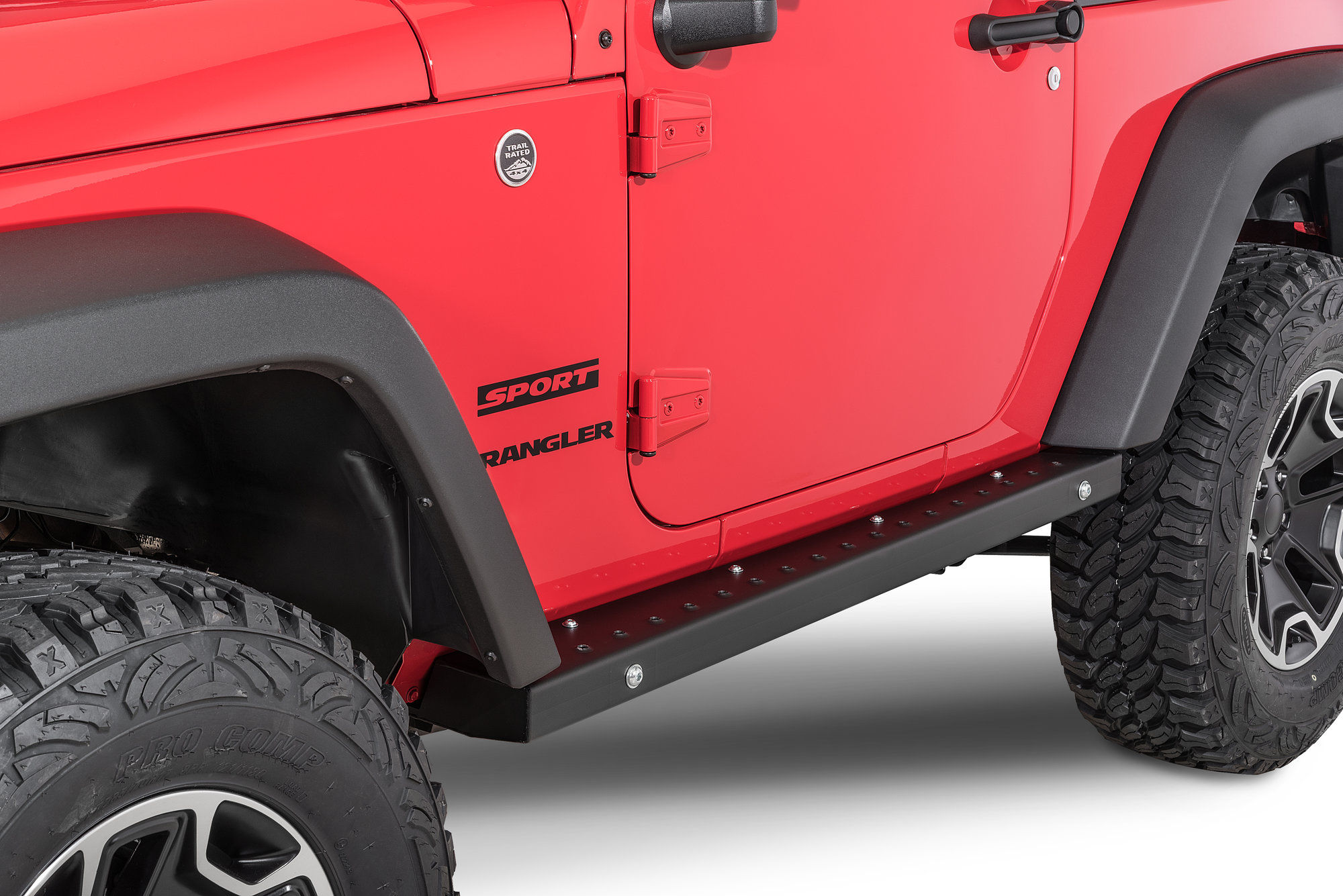Wallpaper #4664c Mopar Factory Sahara Side Steps for 18 Up Jeep Wrangler Jl Unlimited