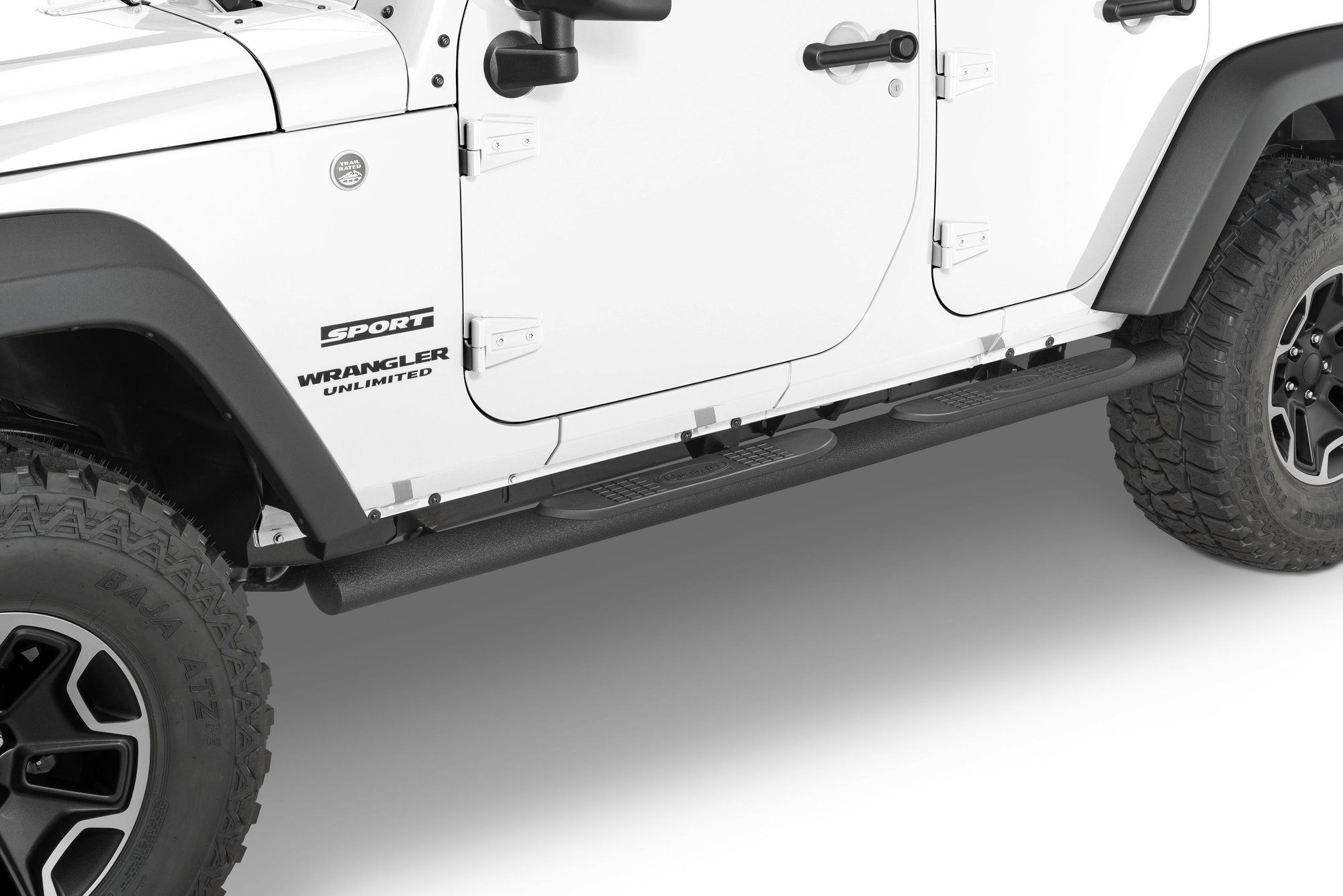 Wallpaper #4664c Mopar Factory Sahara Side Steps for 18 Up Jeep Wrangler Jl Unlimited