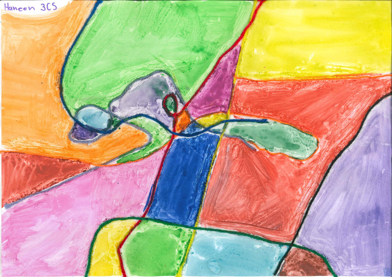Wallpaper #2nfdKJMB-pgBXx60O6vY186 Grade 3 Abstract String Art Camps Bay Primary Art