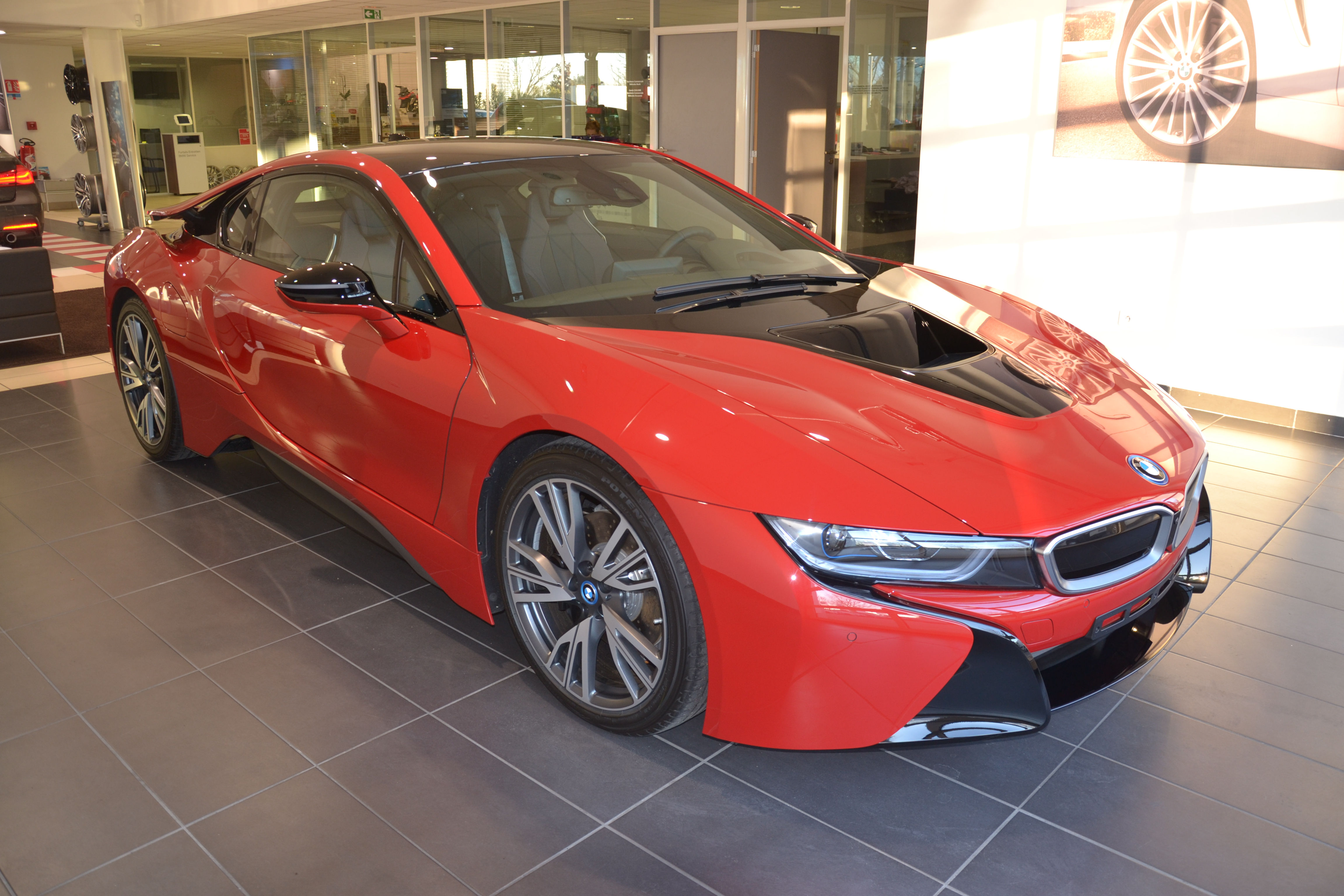 Wallpaper #_RXtu44BmMigT4Un3VZr13 La BMW i8 Protonic Red Edition BMW Ales