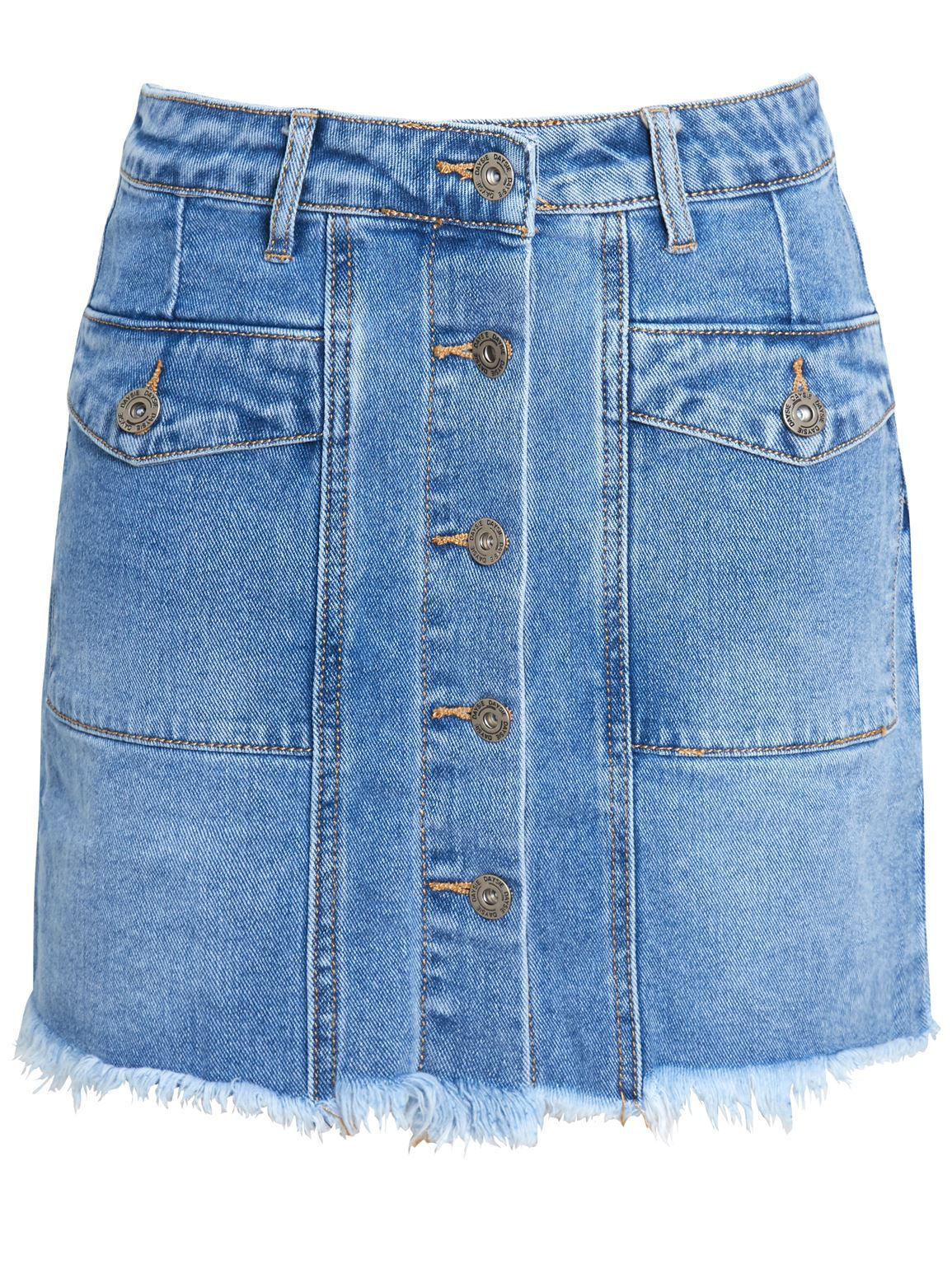 Wallpaper #1DADC Missguided Blue Authentic Vintage Superstretch Denim Mini Skirt Lyst