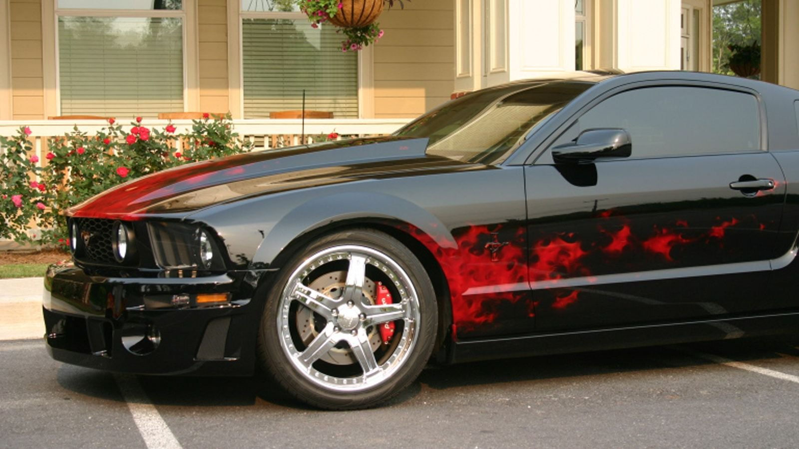 Wallpaper #d4v2cpcBcm9NJah-GnR6101 5 Best Fire Paint Jobs on Mustangs Themustangsource
