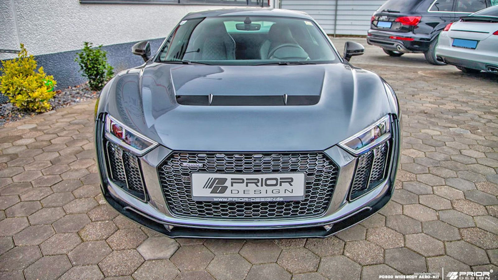 Wallpaper #YaU4OJMBVBiSkHCah42T31 Audi R8 Goes Widebody with New Prior Design Kit Audiworld
