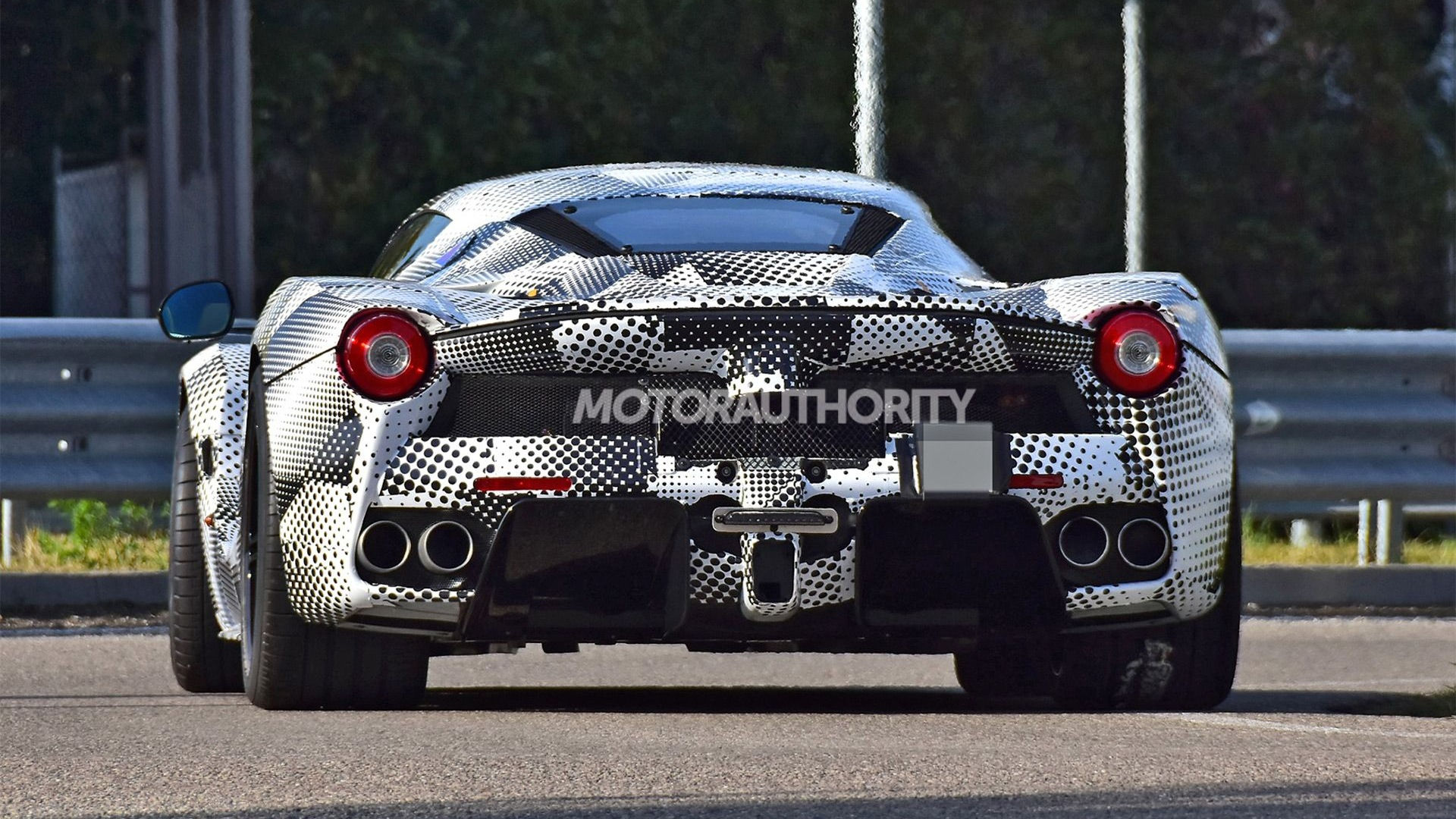 Wallpaper #bac7b Mysterious Ferrari Fxx K Evo Test Car Spied at the Nurburgring Carscoops