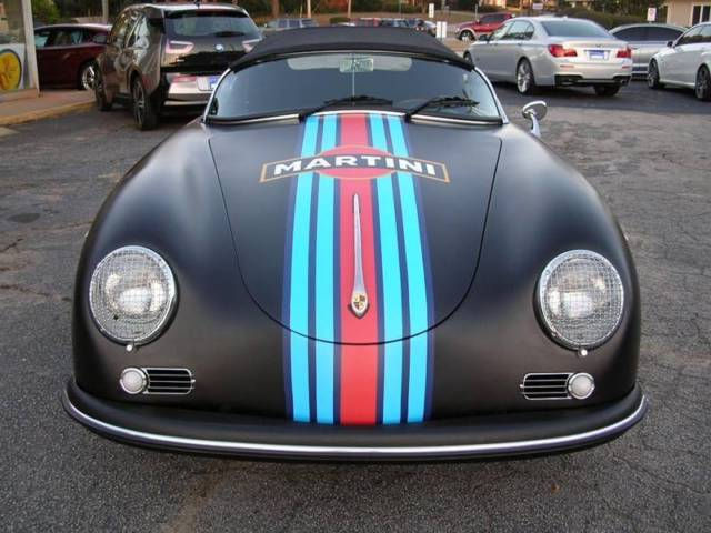 Wallpaper #8LiX1pIBJvJKYCmE5d6B325 1959 Vintage Speedster Repilca 356 in Martini Race Liverycustom Matt