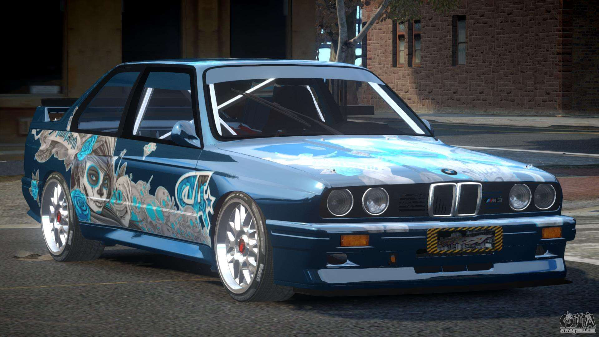 Wallpaper #vLhw25IBJvJKYCmEE_b3186 BMW M3 E30 90s G Style L6 for Gta 4