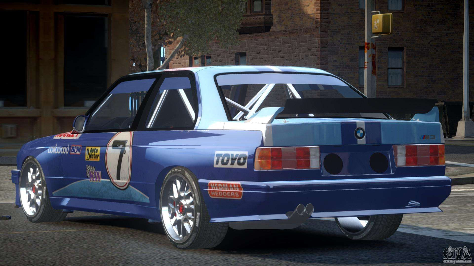 Wallpaper #vLhw25IBJvJKYCmEE_b3222 BMW M3 E30 90s G Style L1 for Gta 4