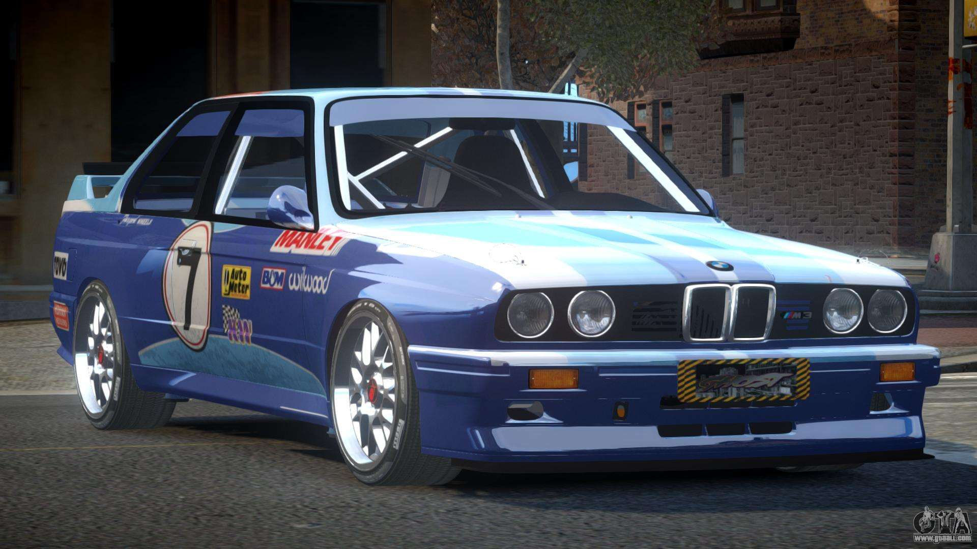 Wallpaper #vLhw25IBJvJKYCmEE_b3144 BMW M3 E30 90s G Style L1 for Gta 4
