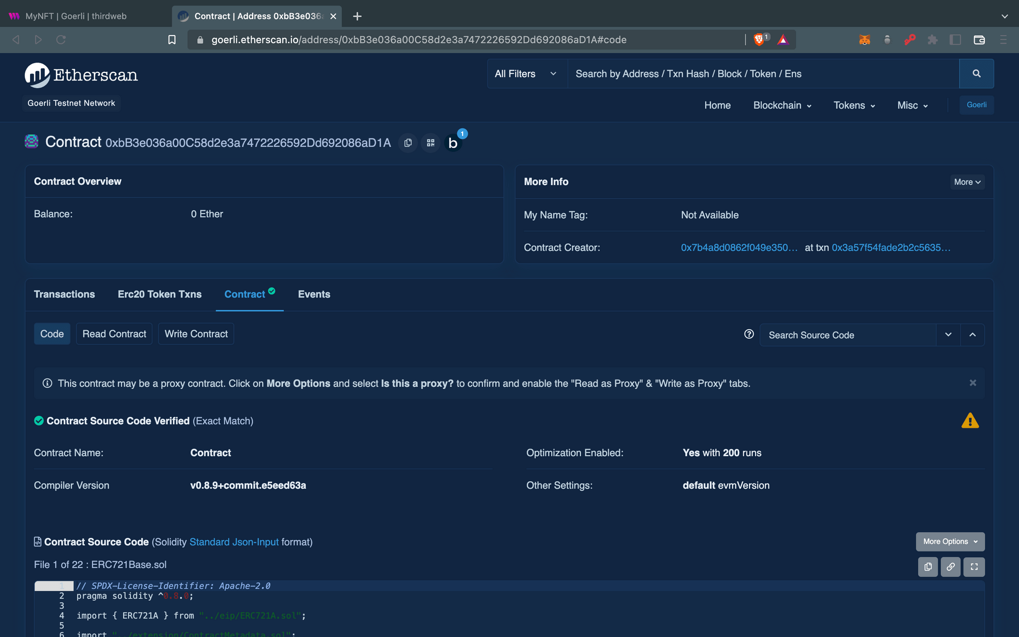 Wallpaper #ZGef9JIBSpphPi3-Vnsf60 How to Verify a Custom Contract on Etherscan Using the Dashboard