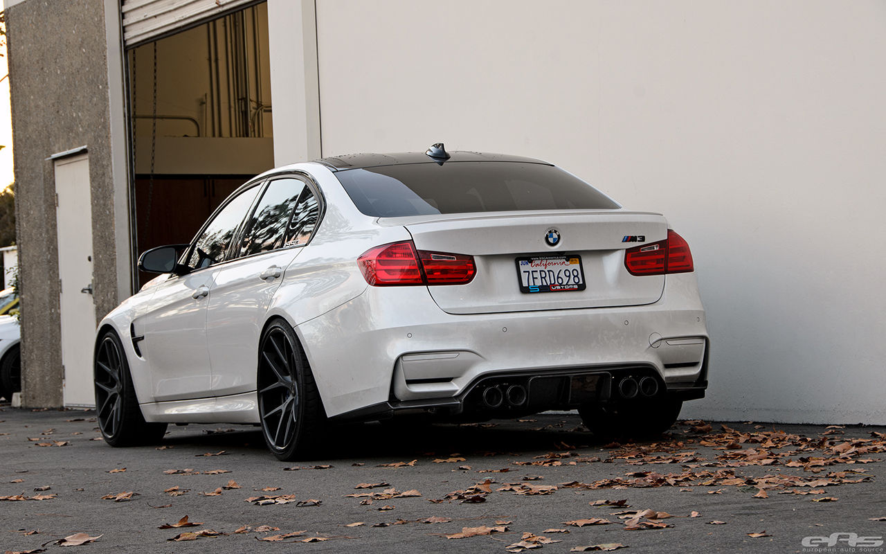 Wallpaper #D3793 BMW M3 F80 White Hre S104 Wheel Front