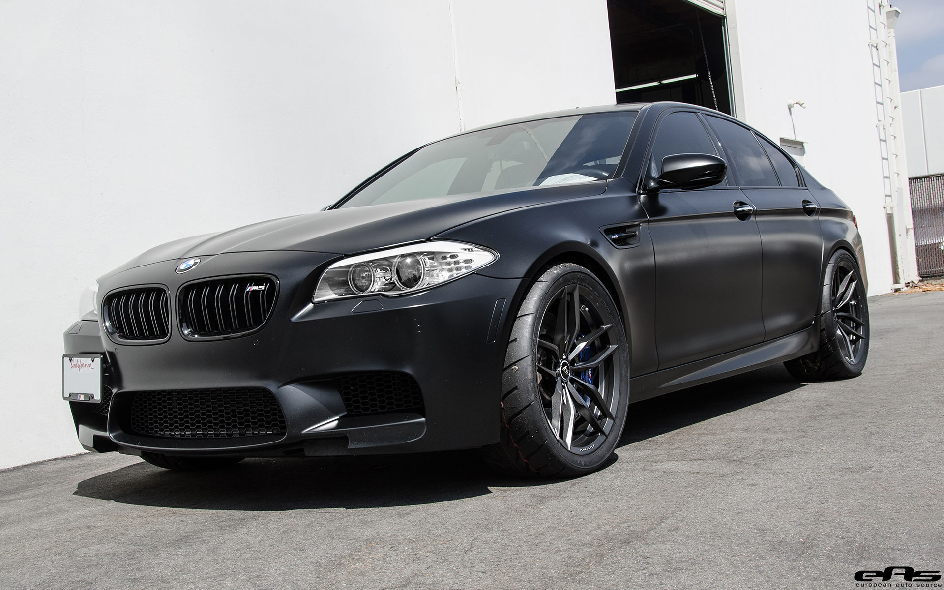 Wallpaper #aUVhj44B7YBJg1BV-50o30 Matte Black BMW F10 M5 Gets Vorsteiner Flow Forged Wheels