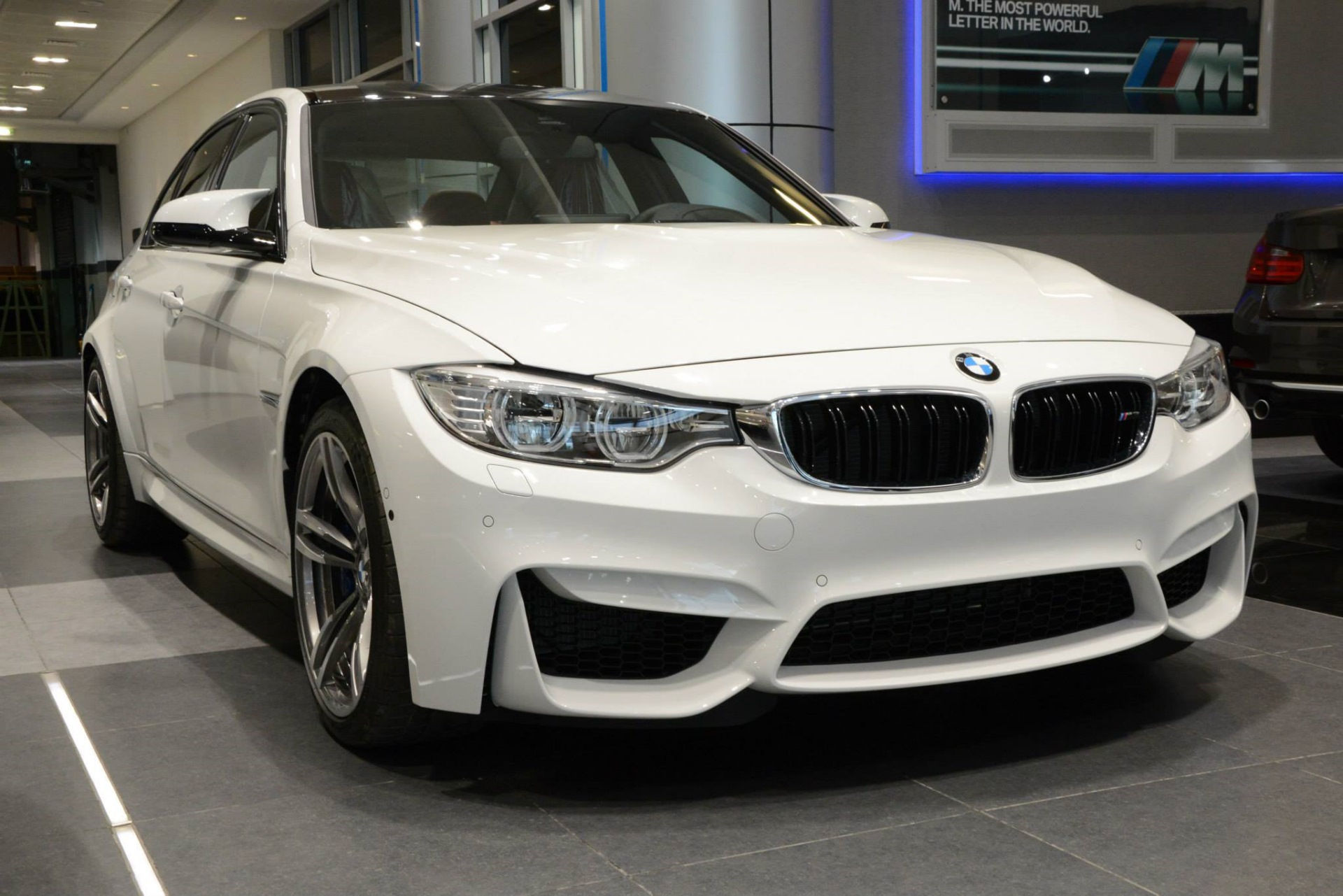 Wallpaper #D3793 BMW M3 F80 White Hre S104 Wheel Front