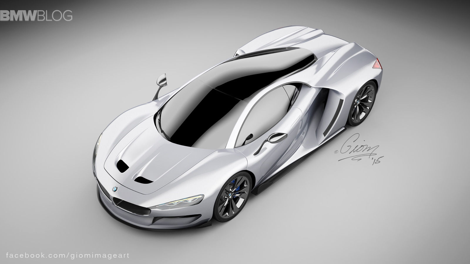 Wallpaper #IamqKZMBMYaX5LKBcdT3354 Rendering BMW Hypercar to Compete with Mclaren P1 and Laferrari