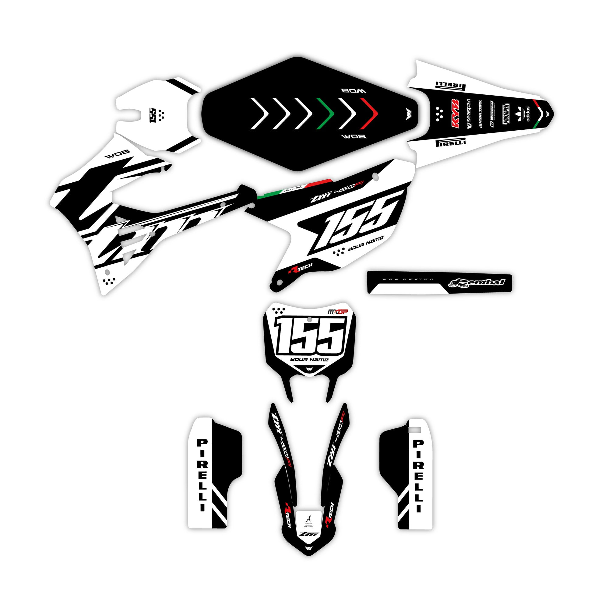 Wallpaper #XmdO75IBSpphPi3-E2Ft214 Grafiche Tm Replica White Wob Design
