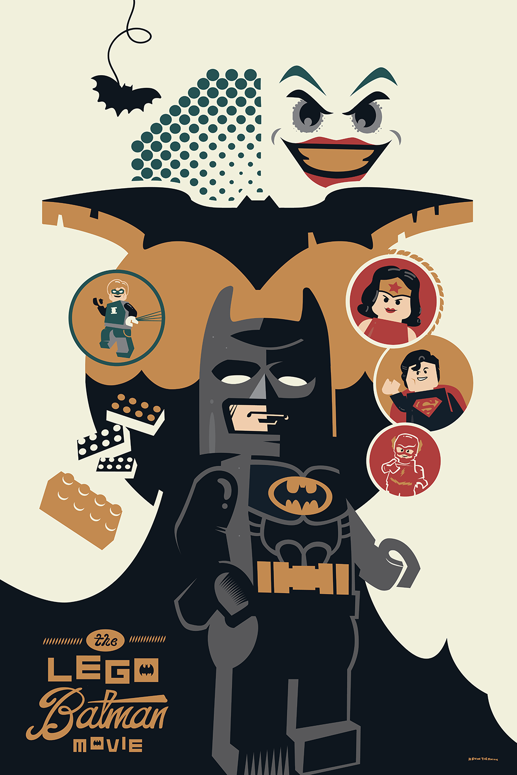 Wallpaper #hFhuNJMBzN9vxX34uzzv138 The Lego Batman Movie Poster by Tiernandesign