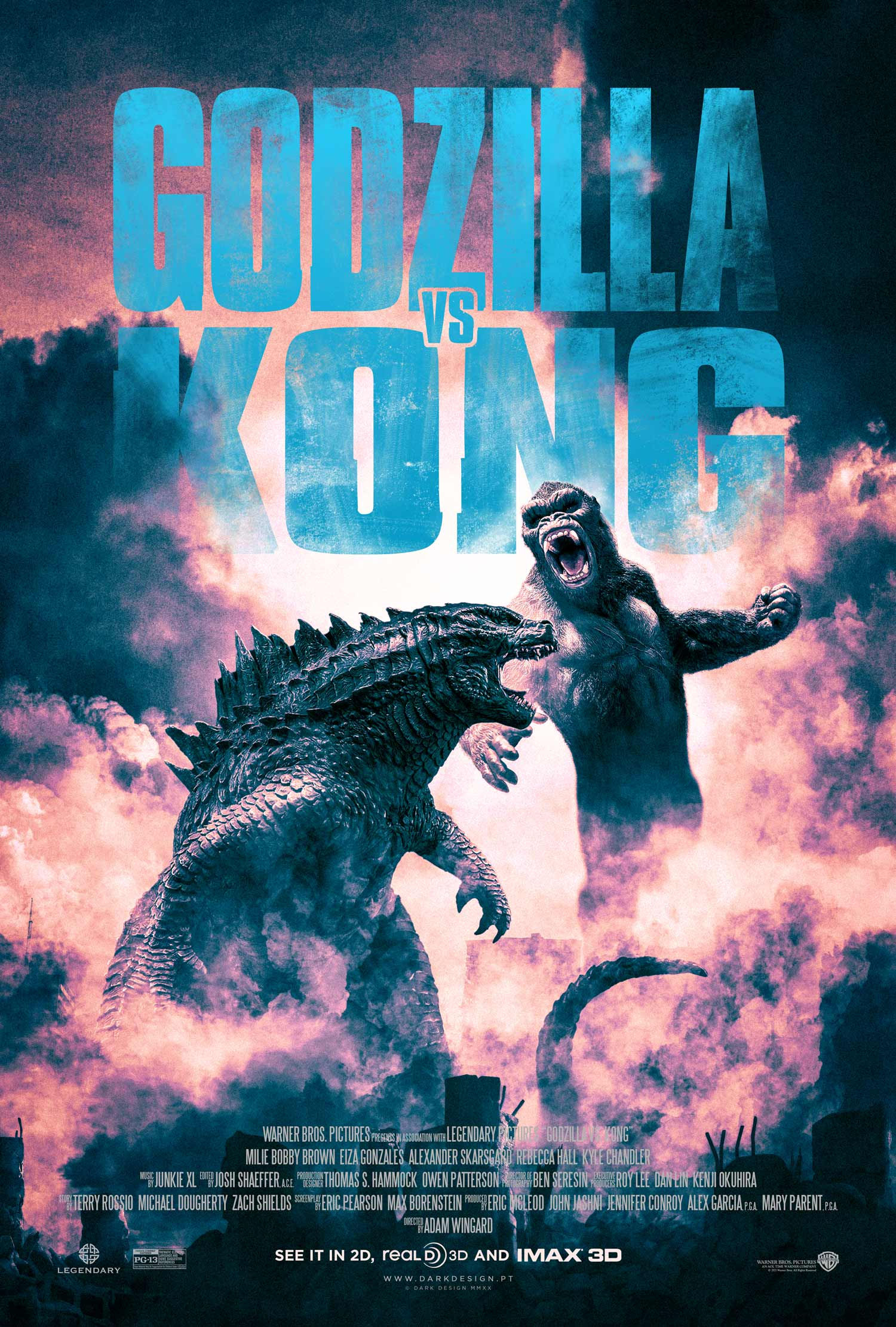 Wallpaper #egAO7I4BSdW8dNoushOn26 Godzilla vs Kong Poster Official Pin by Kevin the Cutie on Godzilla