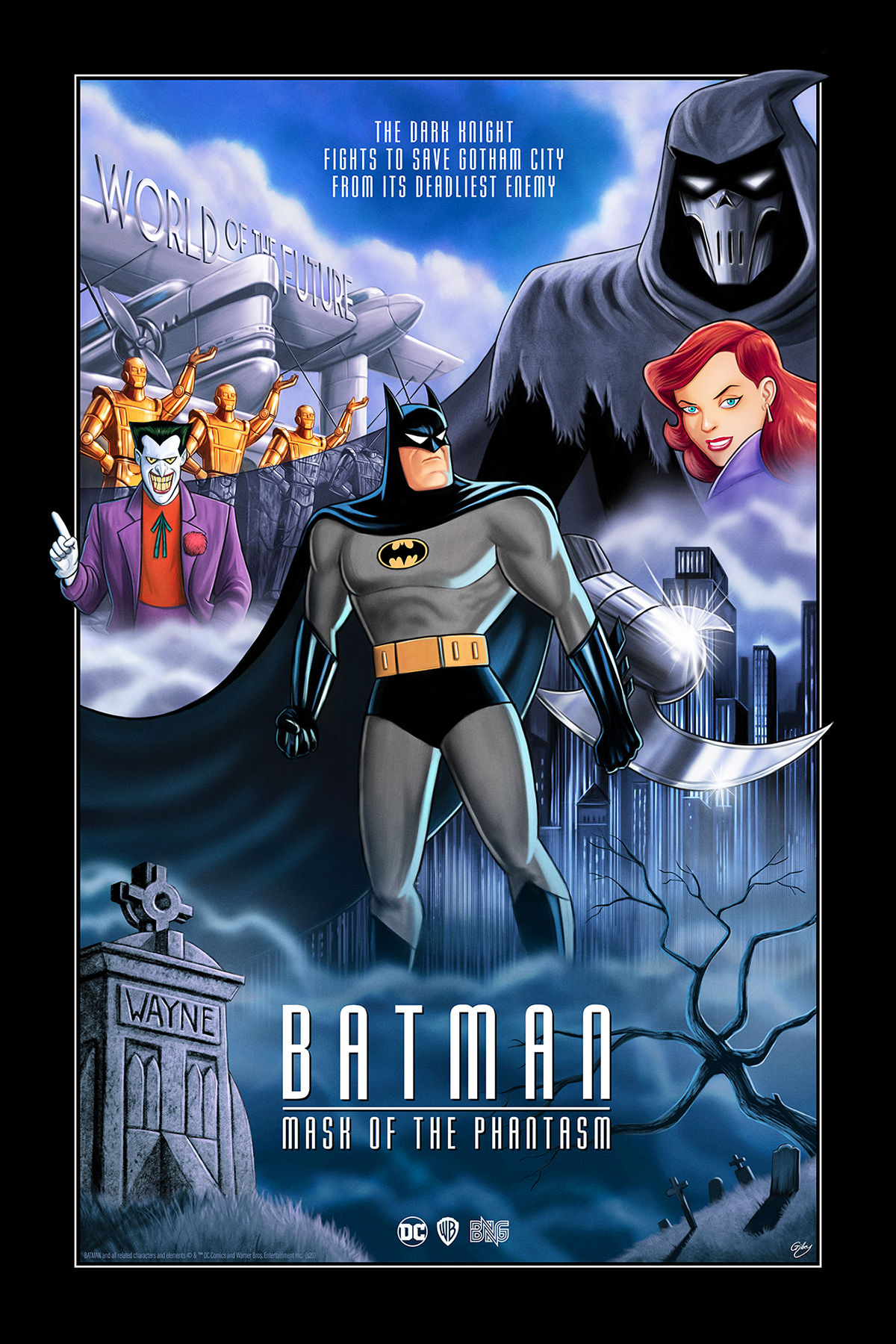 Wallpaper #NxlhHo8BtGB6xQ78cnmW13 Batman Mask of the Phantasm Samgilbey Posterspy