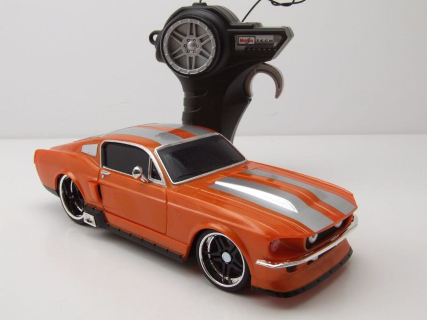Wallpaper #yRm-LI8BtGB6xQ78YZDa37 Rc Ford Mustang GT 1967 Orange Mit Funkfernbedienung Modellauto 124