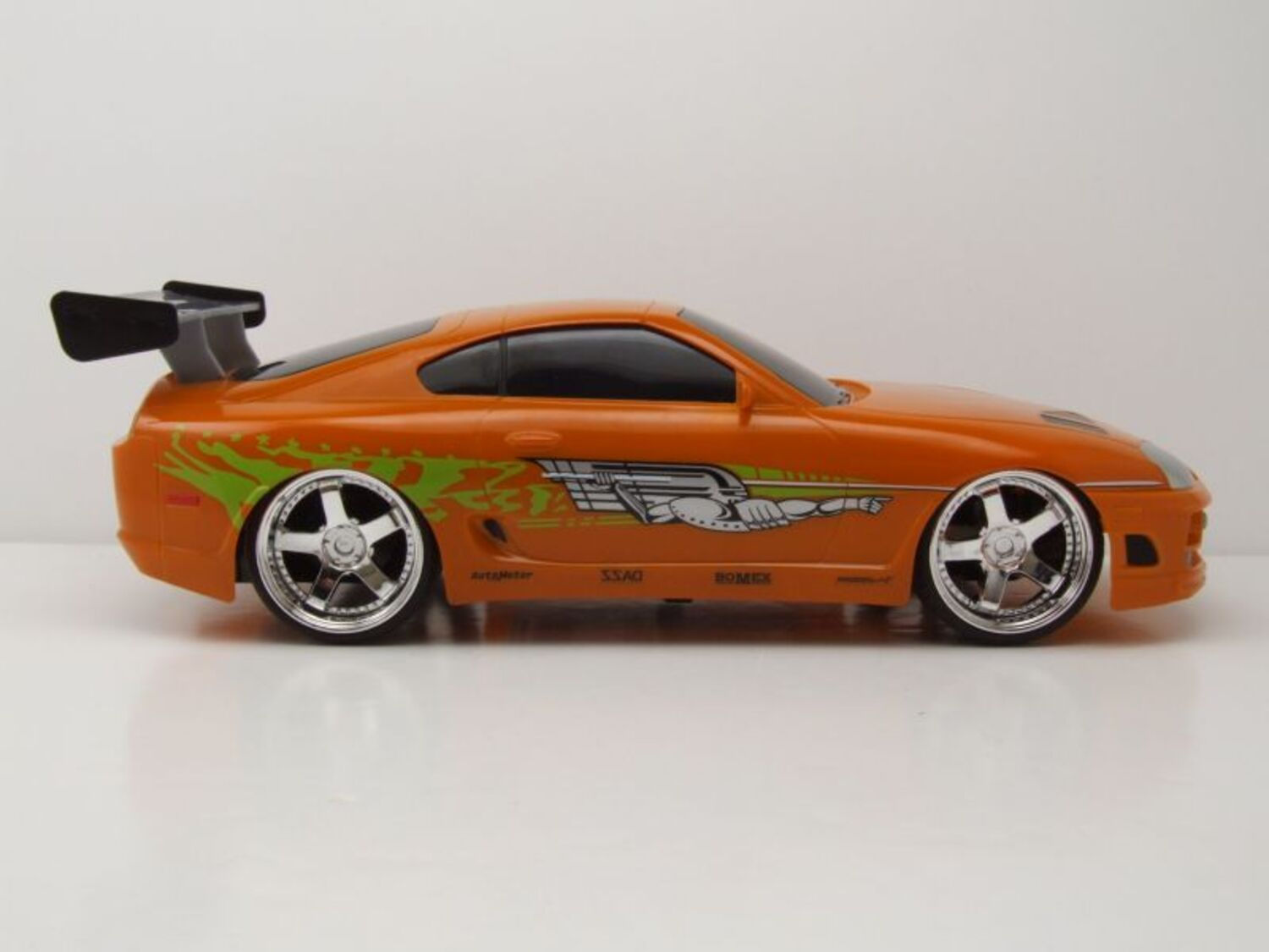 Wallpaper #aBq4T5MB1yWOL4qgT39j154 Rc Toyota Supra 1995 Orange Almost Furious with Radio Remote Control