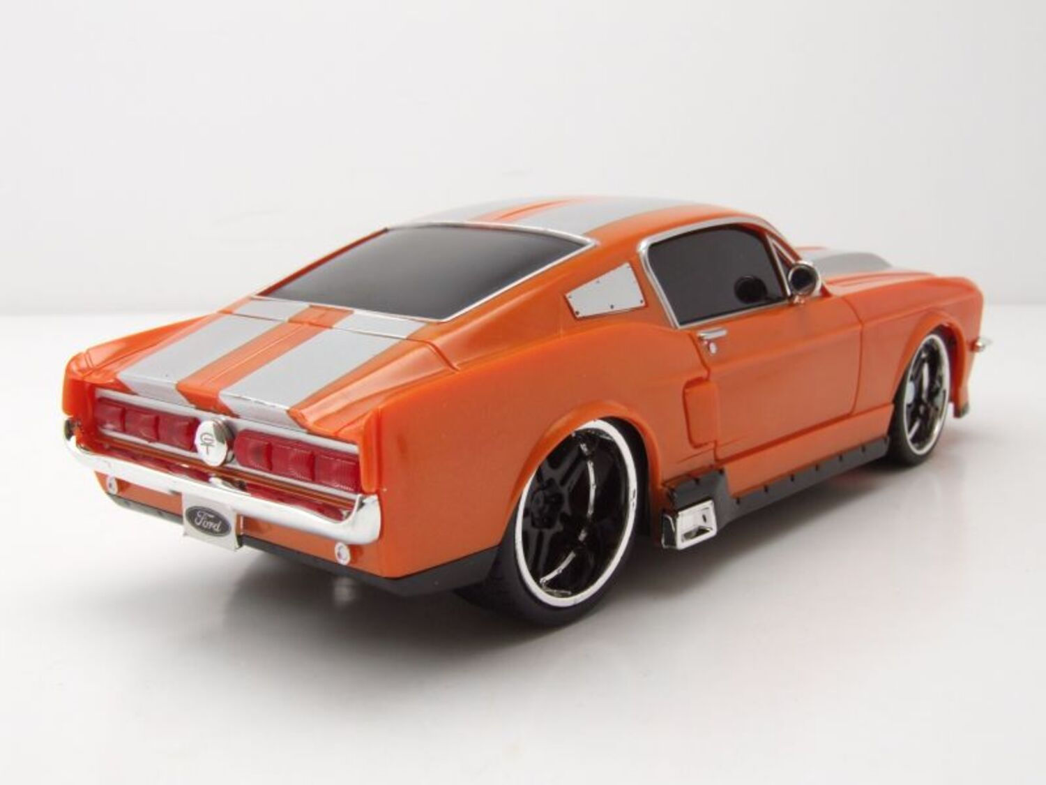 Wallpaper #yRm-LI8BtGB6xQ78YZDa35 Rc Ford Mustang GT 1967 Orange Mit Funkfernbedienung Modellauto 124