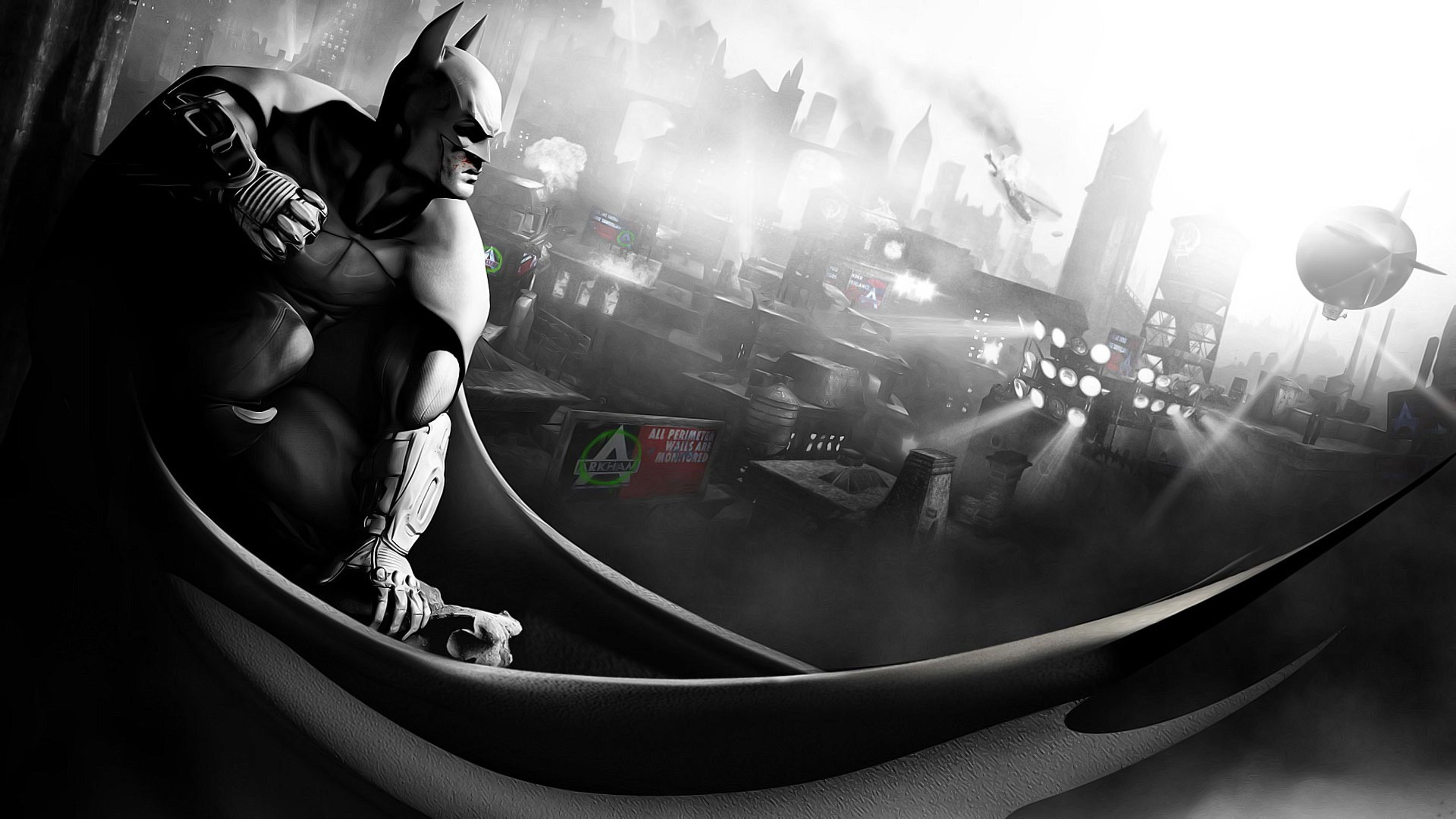 Wallpaper #Q3OogI4BFI5NbQksDhjb19 3840x2160 Batman Arkham City 4K HD 4K Wallpapers Images Backgrounds