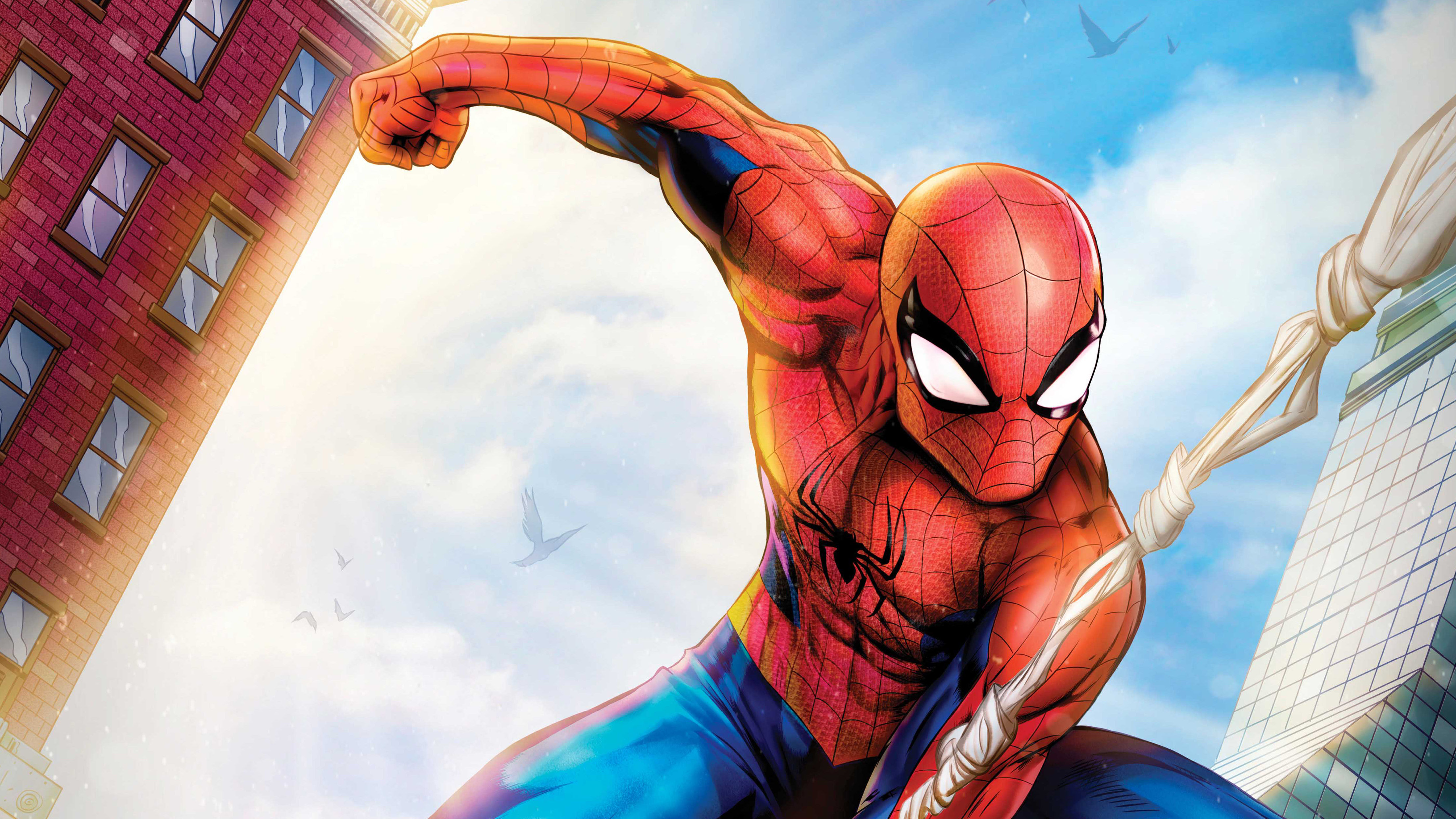 Wallpaper #dmeUBJMBSpphPi3-k7jo414 Spiderman Paint Art4k HD Superheroes 4K Wallpapers Images